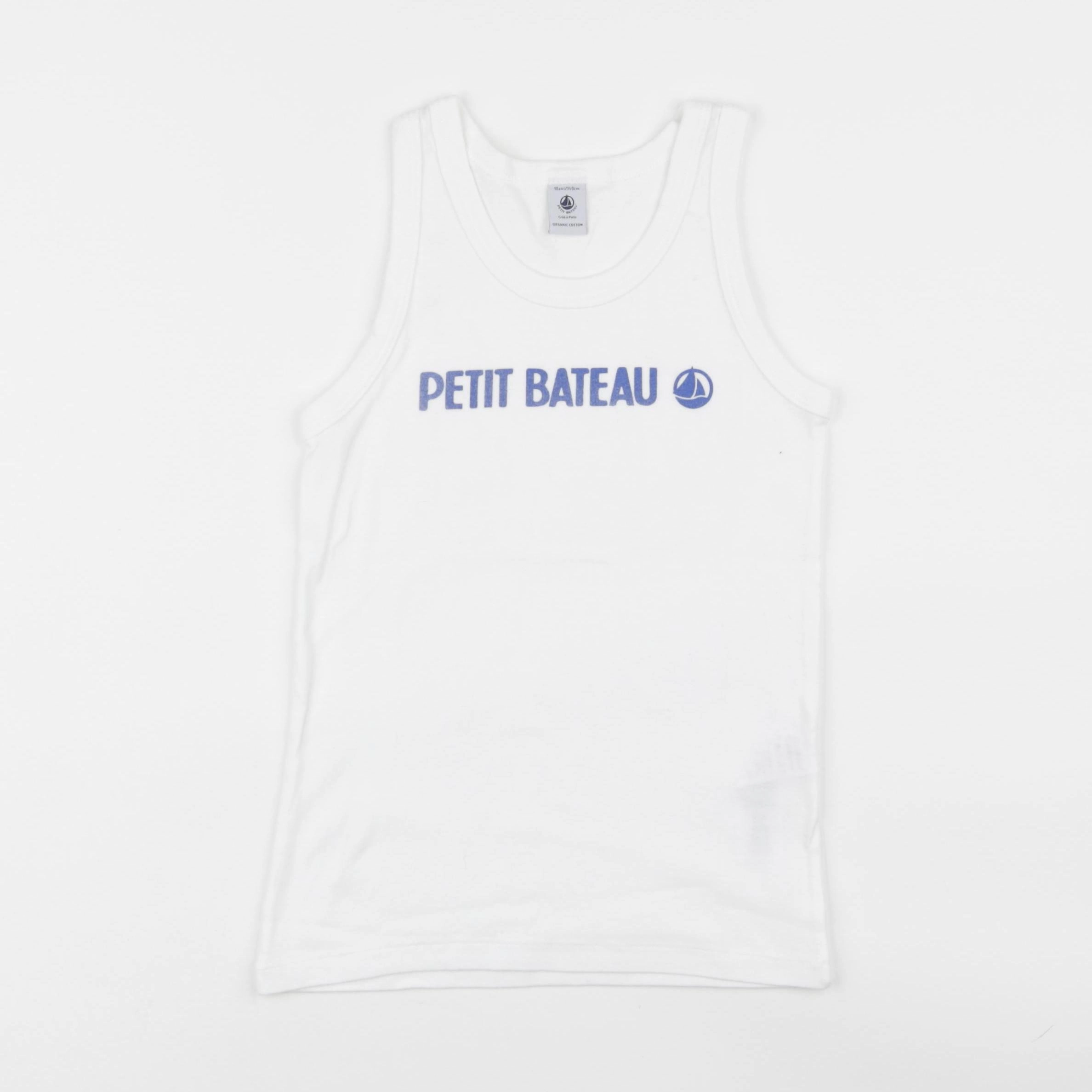 Petit Bateau - maillot de corps blanc - 10 ans