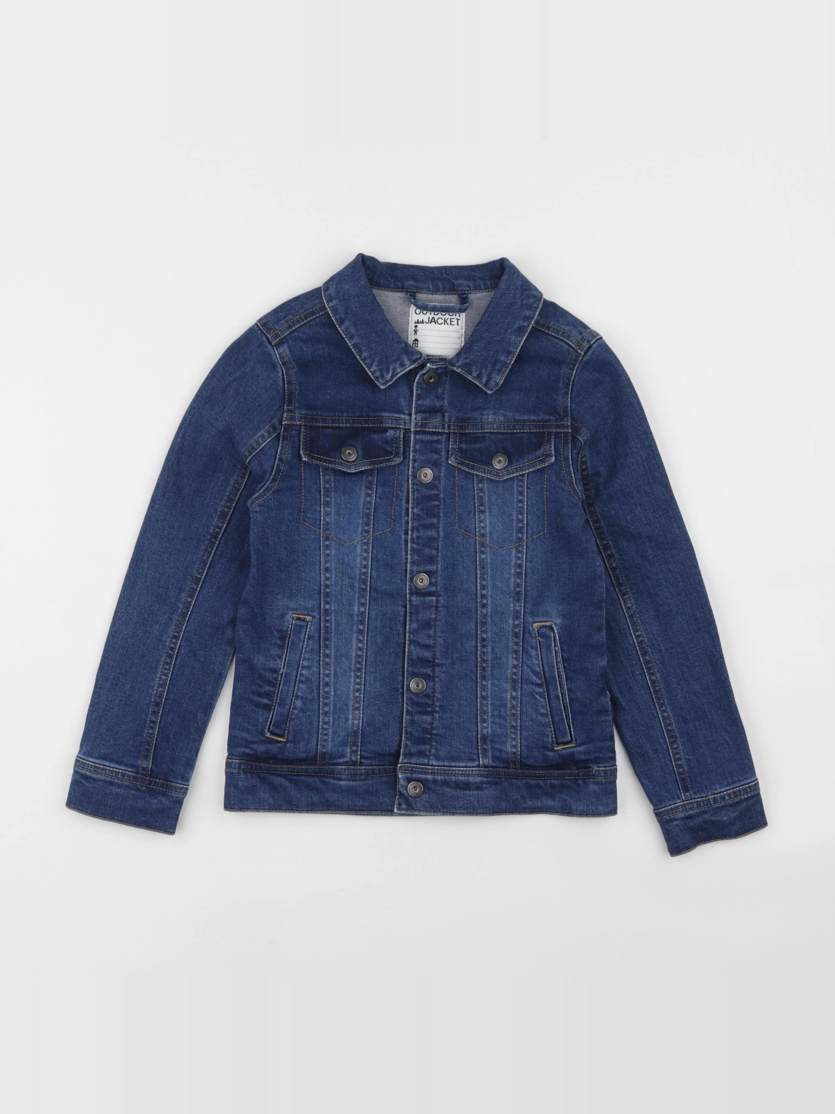 Vertbaudet - veste bleu - 8 ans
