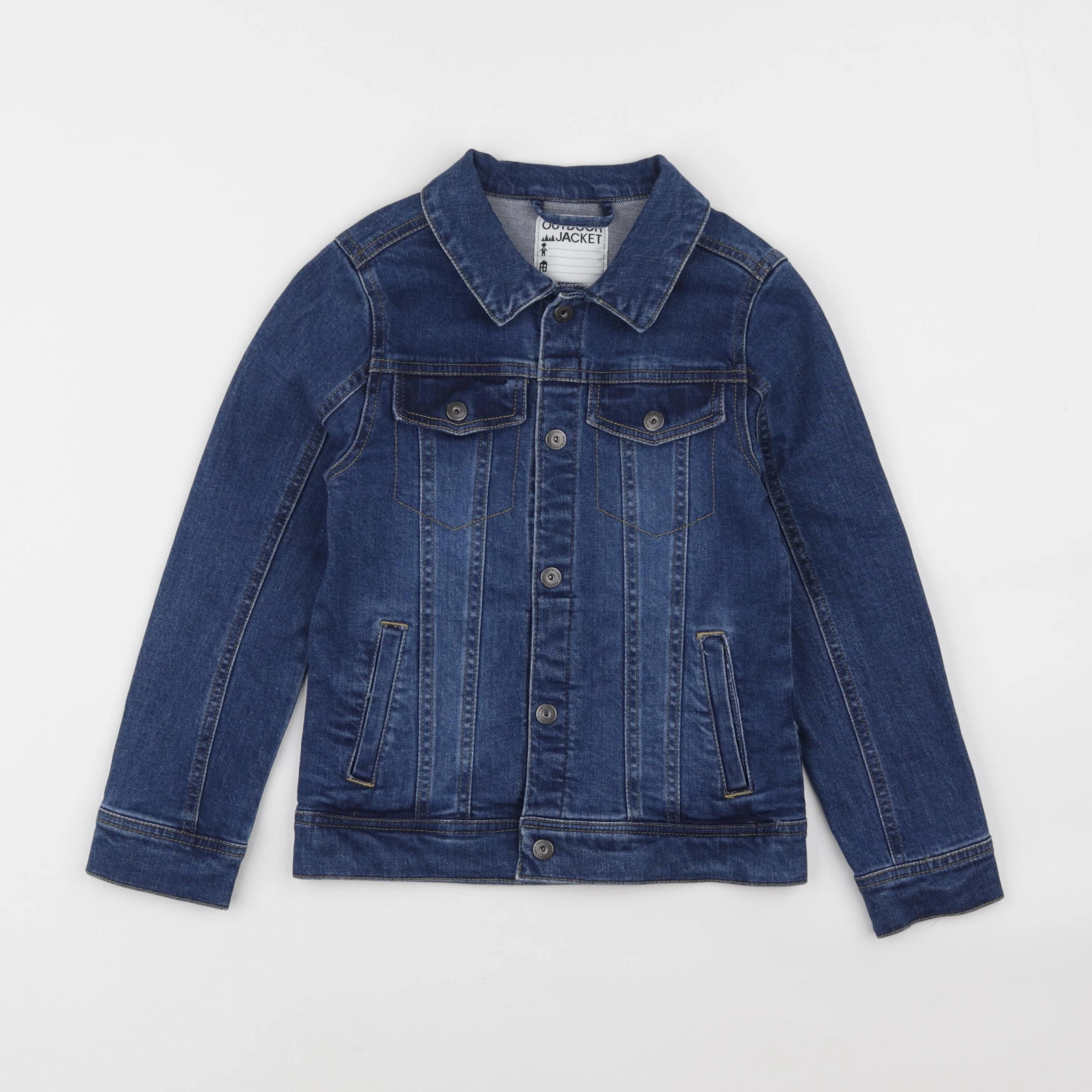 Vertbaudet - veste bleu - 8 ans