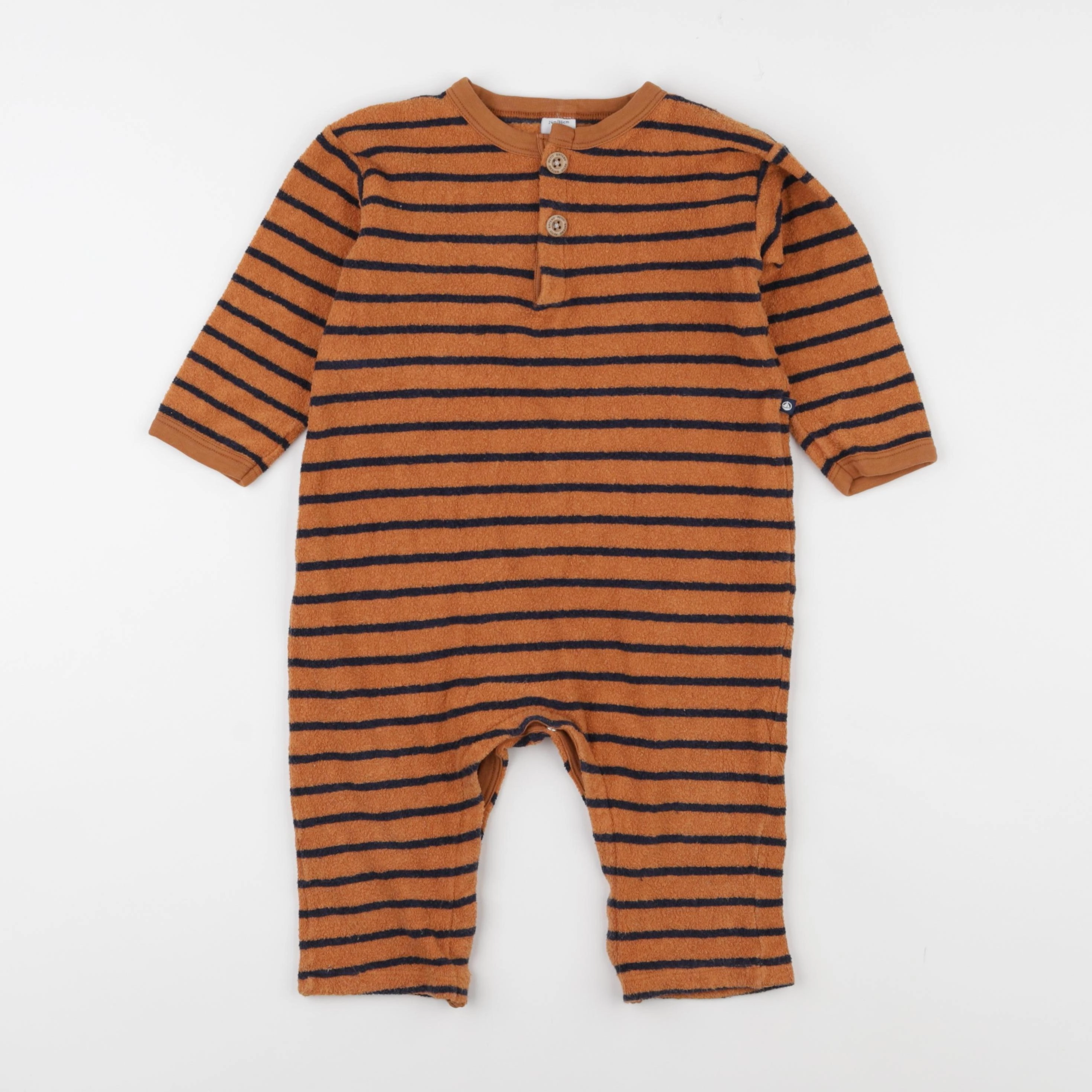 Petit Bateau - combinaison marron - 24 mois