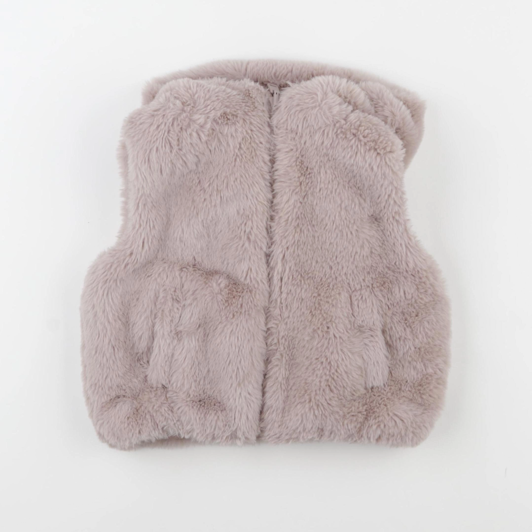 Zara - doudoune réversible rose - 24 mois