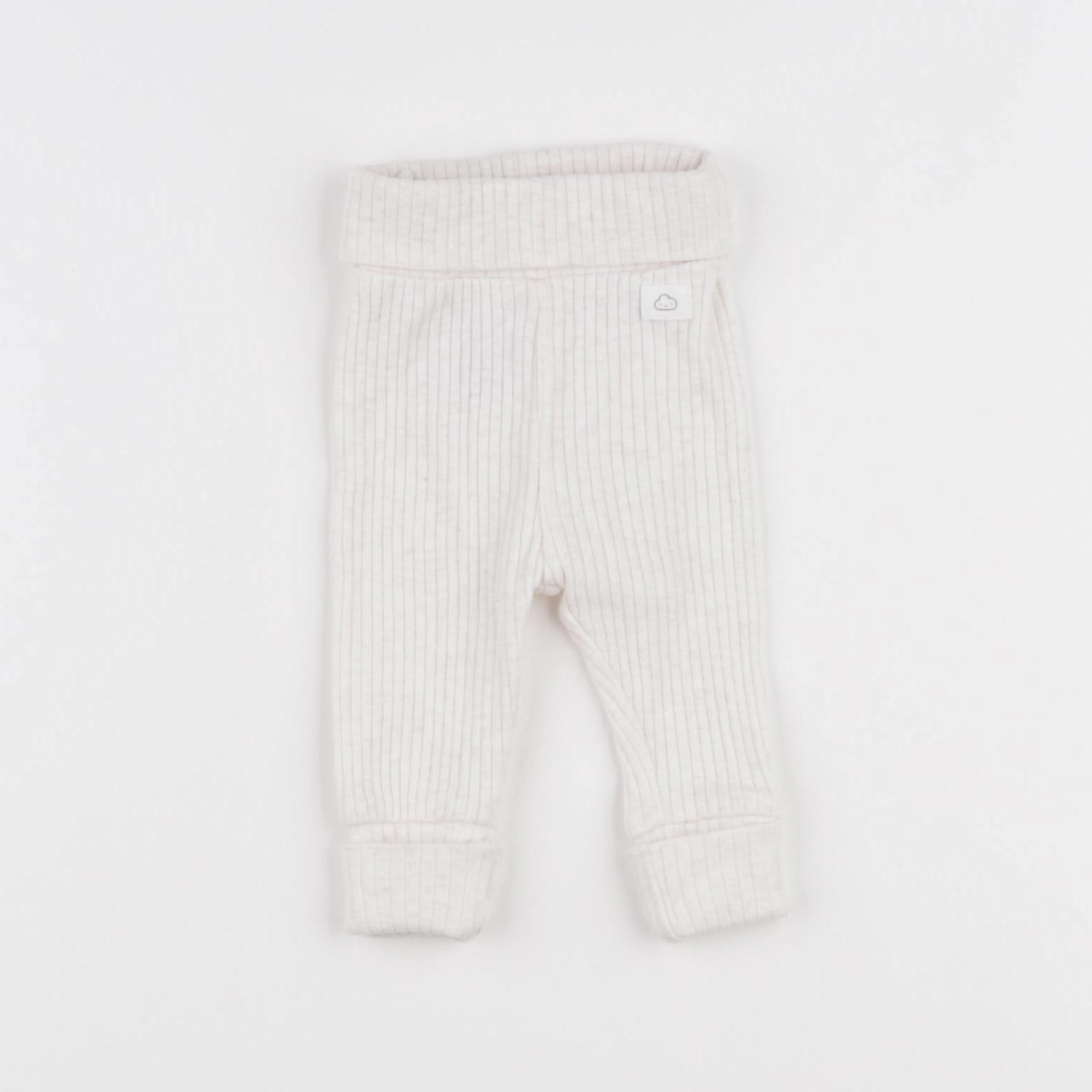 H&M - legging blanc - 0/1 mois