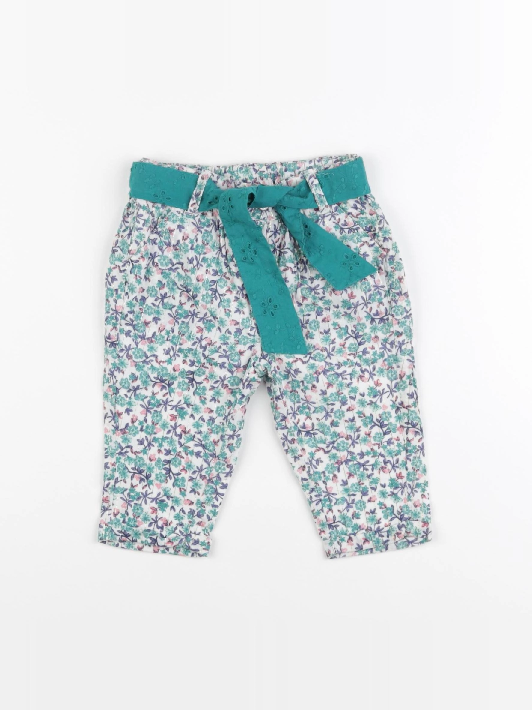Tape à l'oeil - pantalon vert - 6 mois