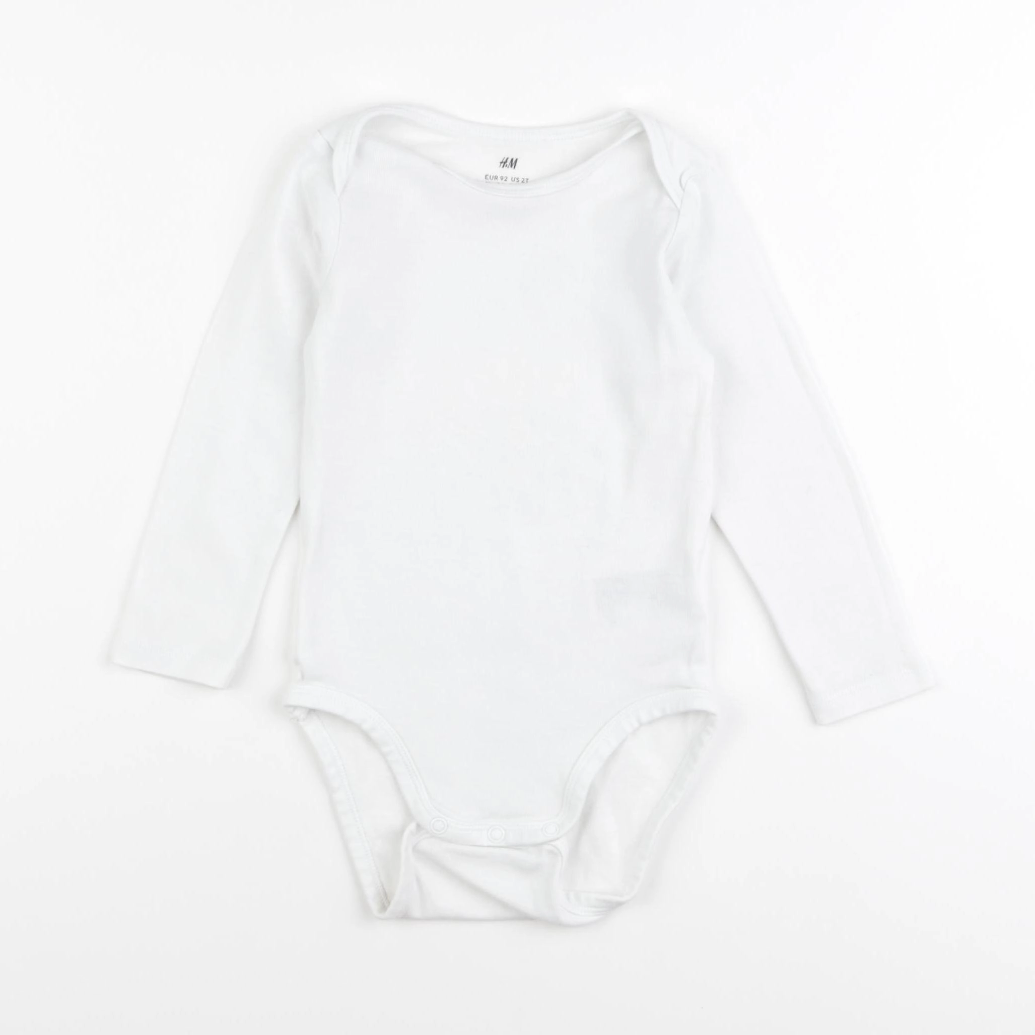 H&M - body blanc - 18 mois à 2 ans