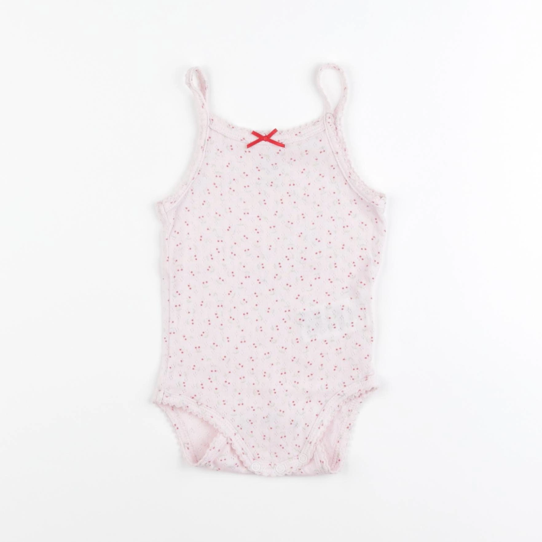 Carrément Beau - body rose - 6 mois