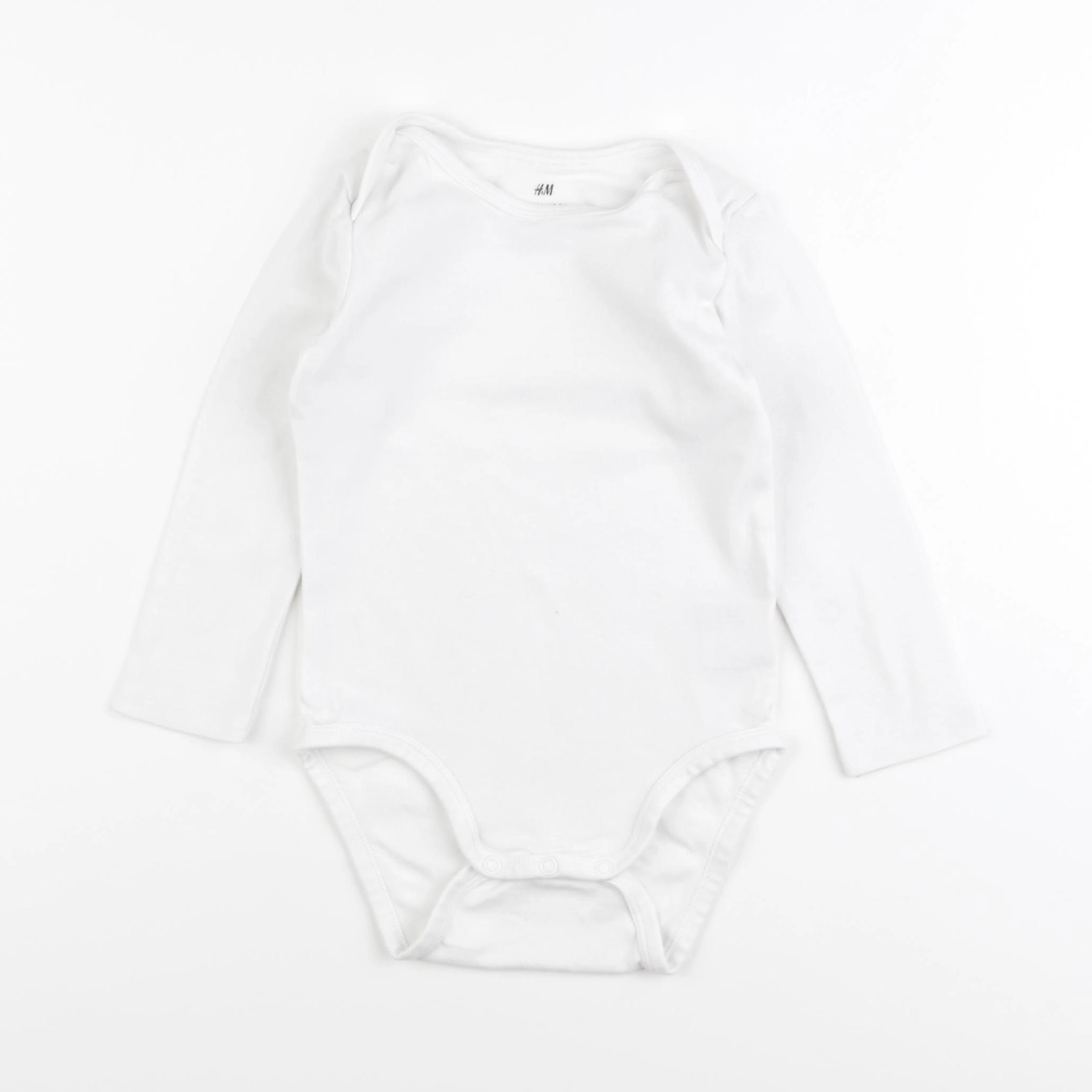 H&M - body blanc - 18 mois à 2 ans