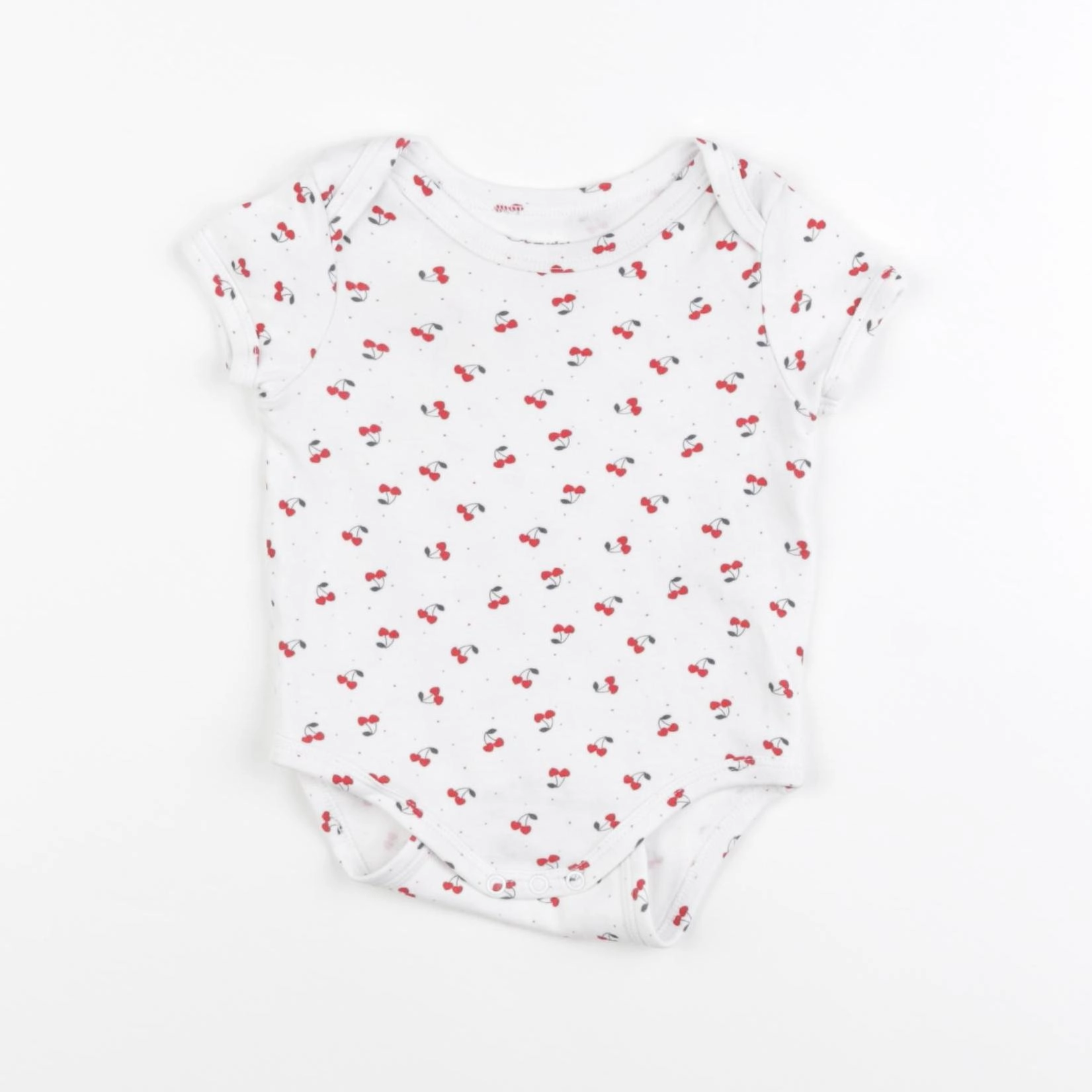 Vertbaudet - body rouge - 6 mois