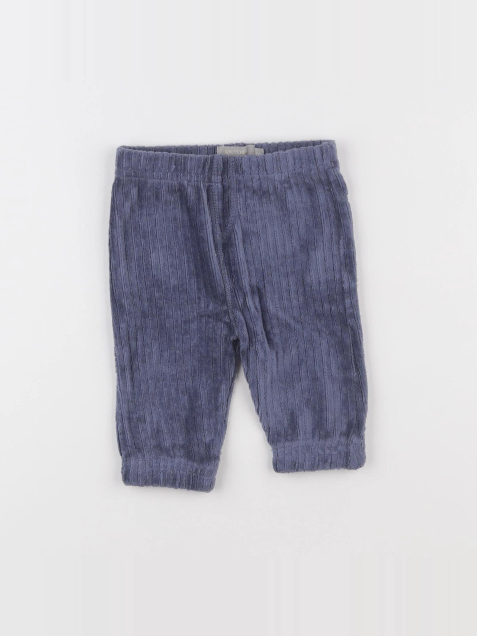 Boutchou - pantalon bleu - 3 mois