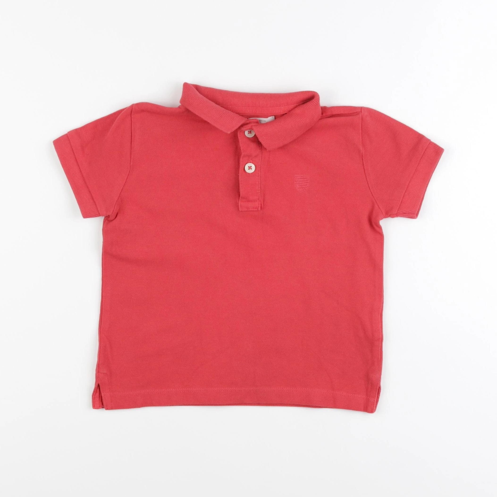 Zara - polo rouge - 4 ans