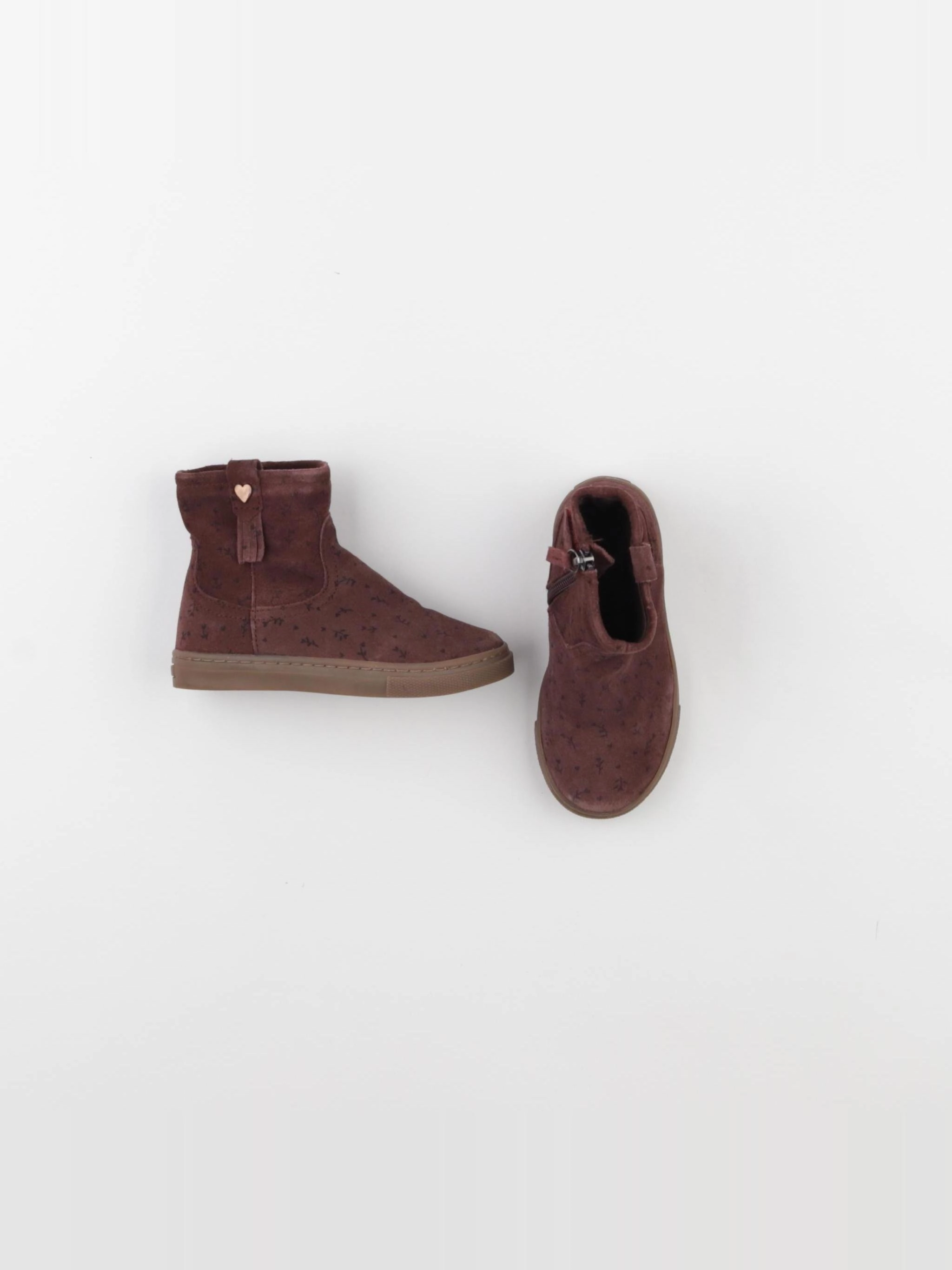 Vertbaudet - boots rouge - pointure 25
