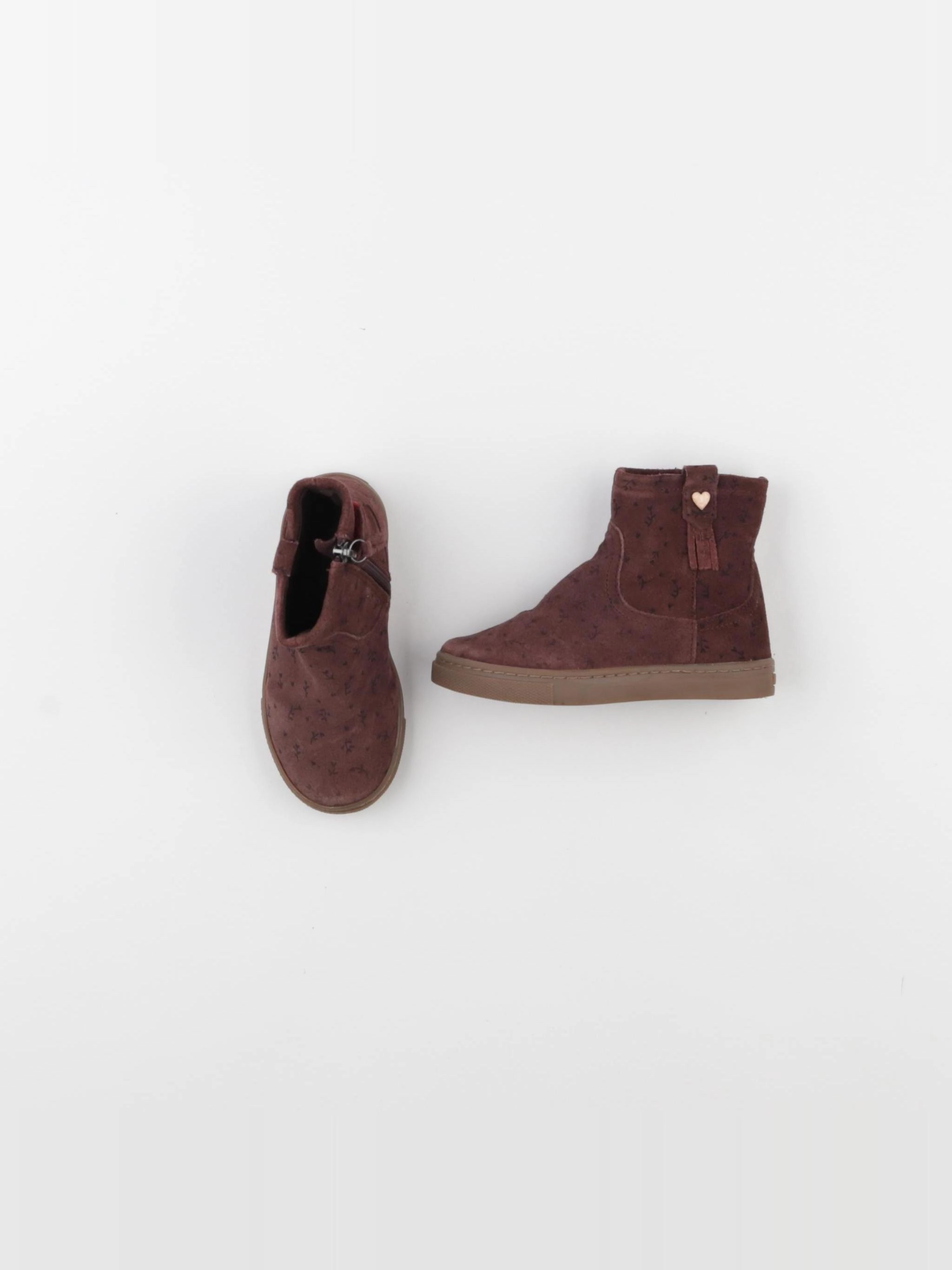 Vertbaudet - boots rouge - pointure 25