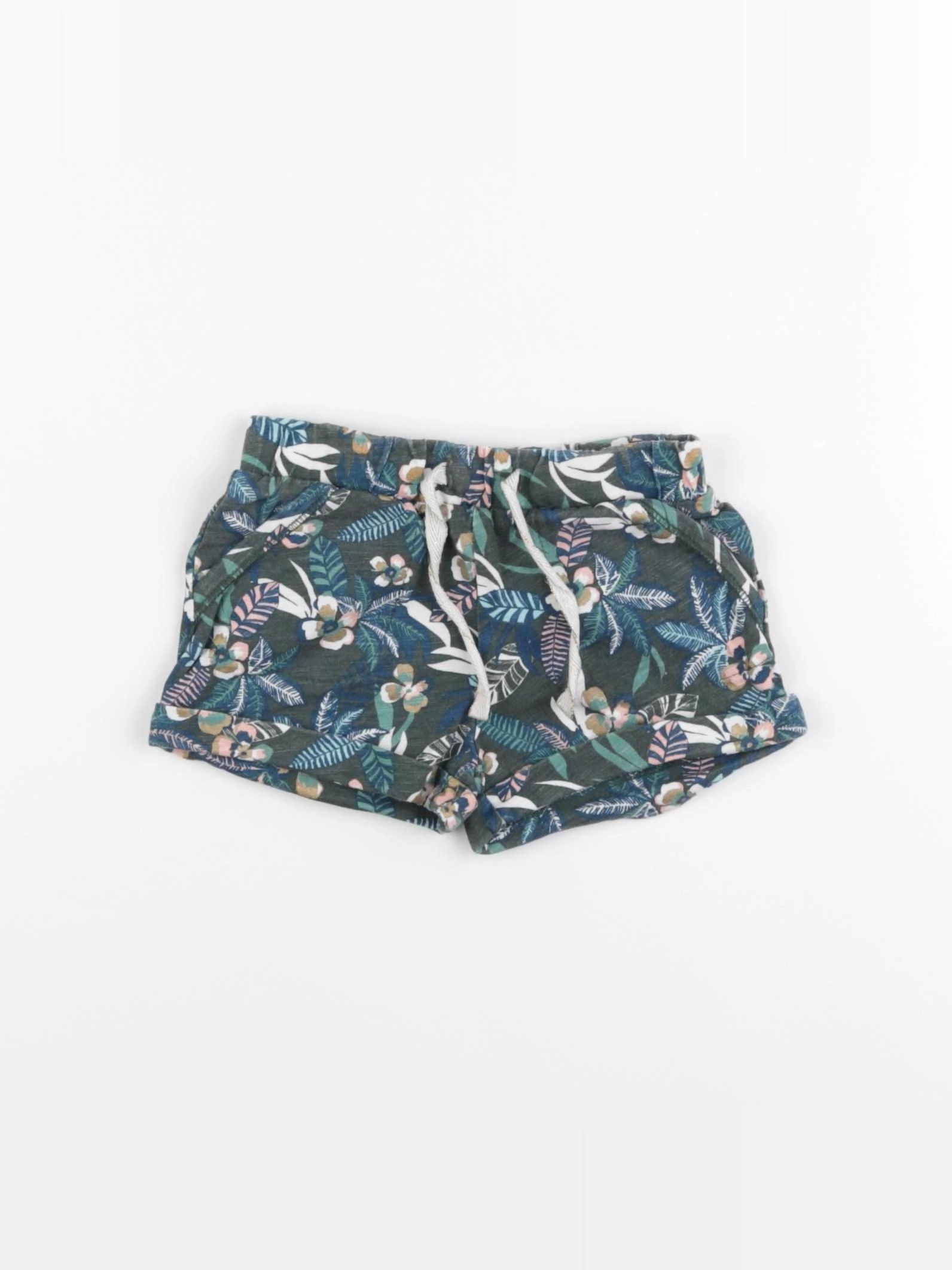 Vertbaudet - short vert - 2 ans
