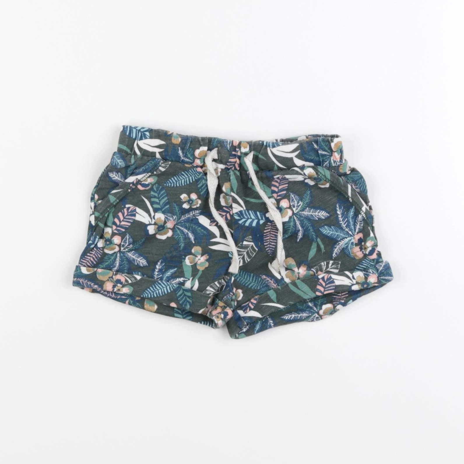 Vertbaudet - short vert - 2 ans