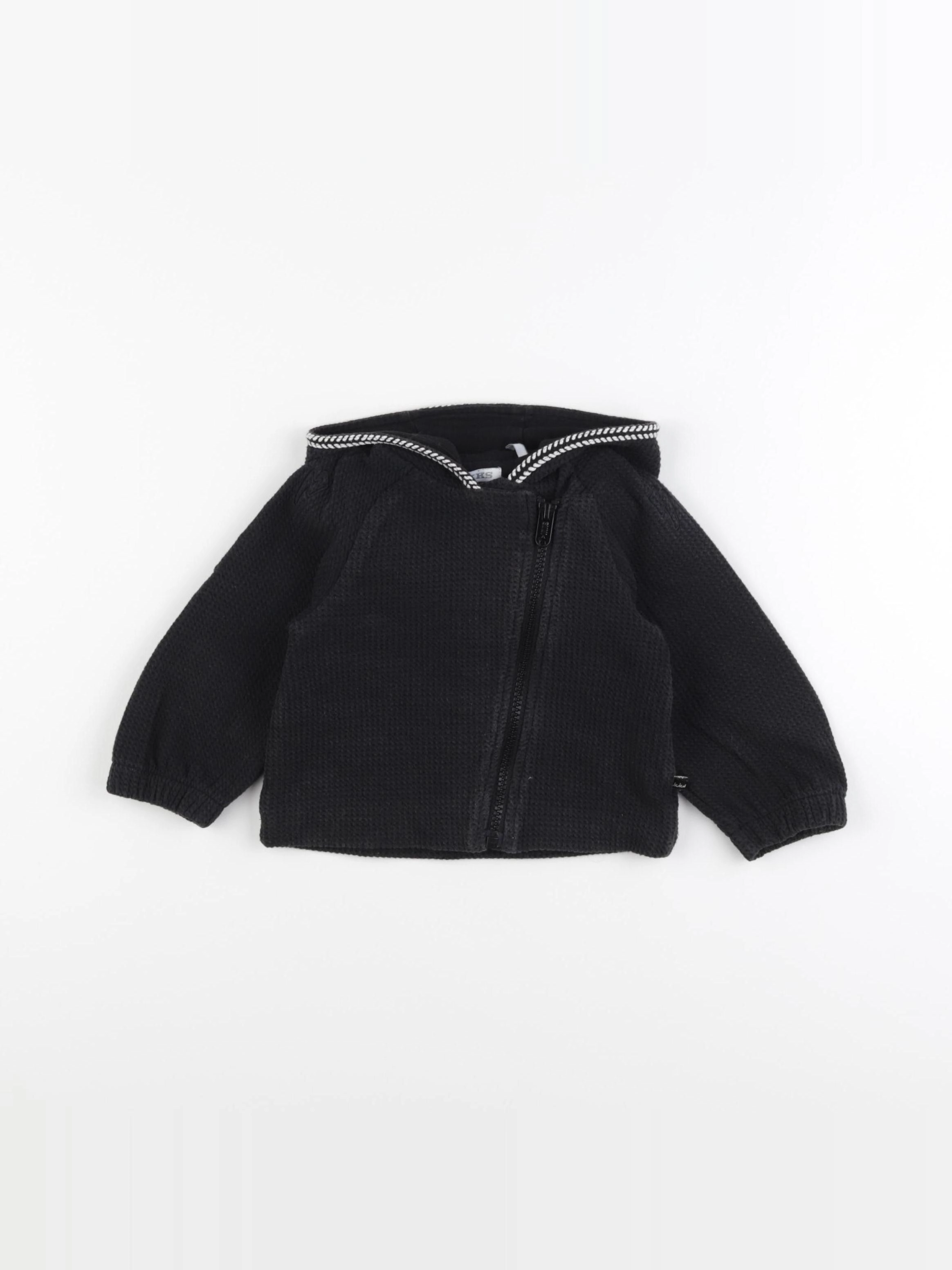 IKKS - sweat noir - 18 mois