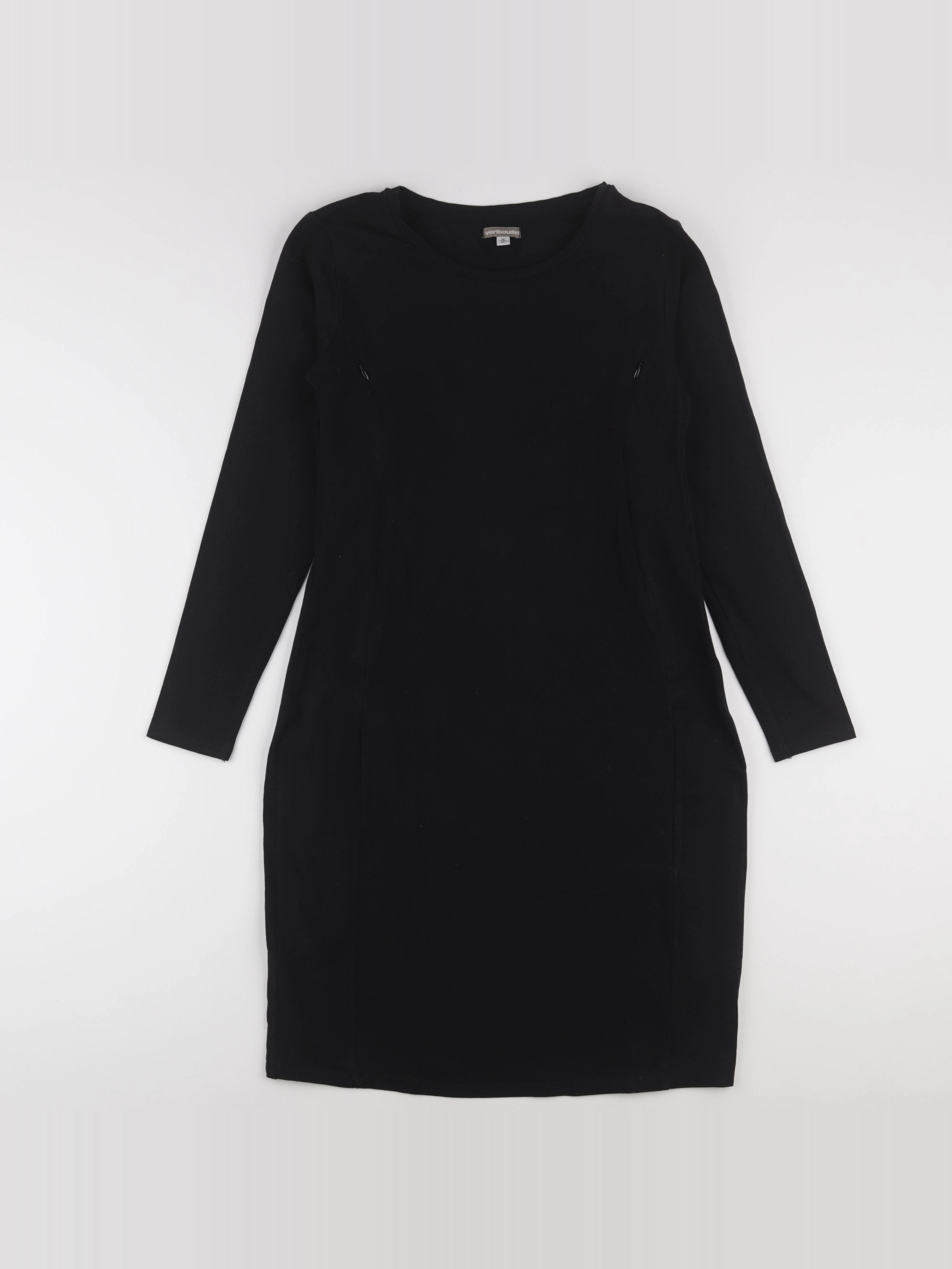 Vertbaudet - robe grossesse, allaitement noir - 38 à 40