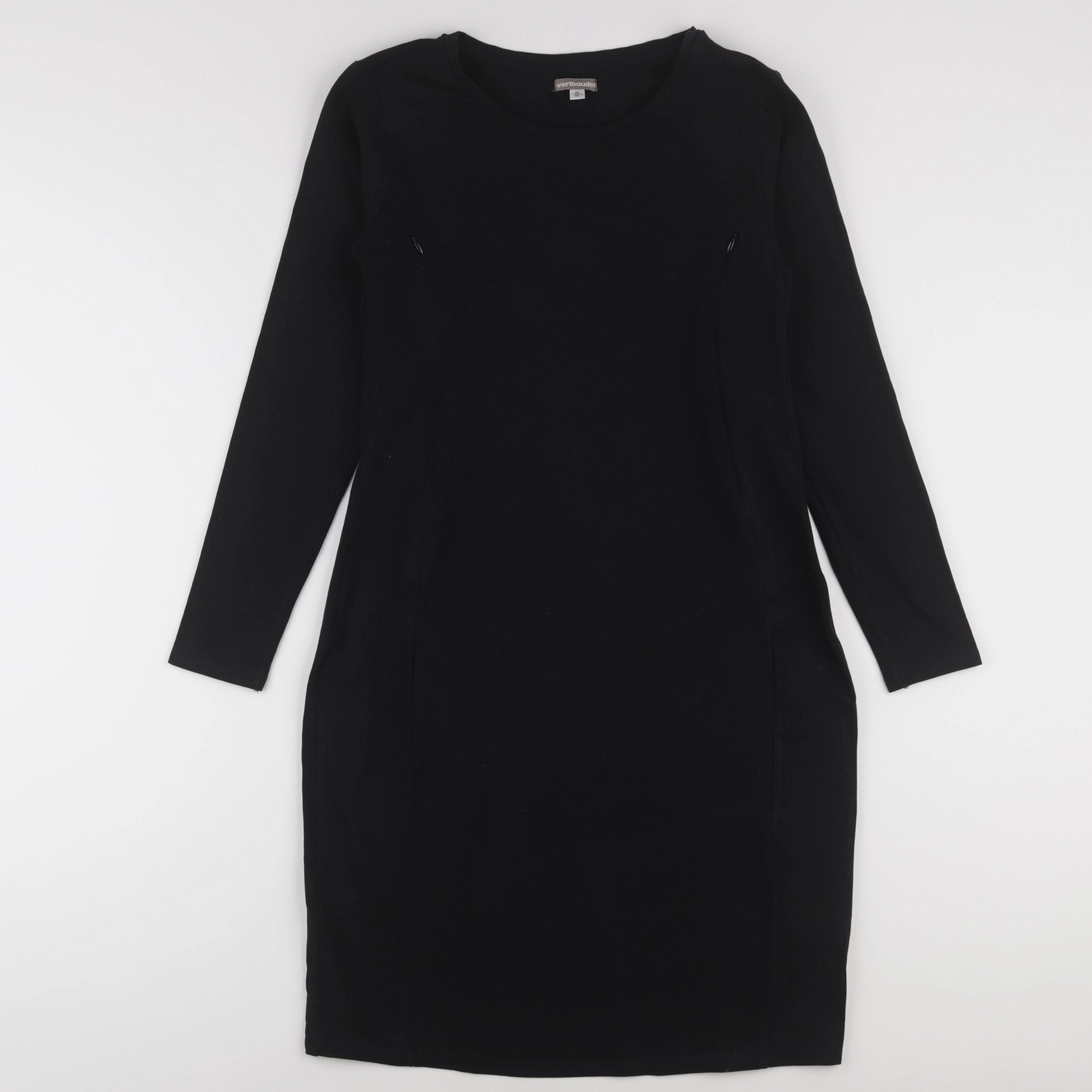 Vertbaudet - robe grossesse, allaitement noir - 38 à 40