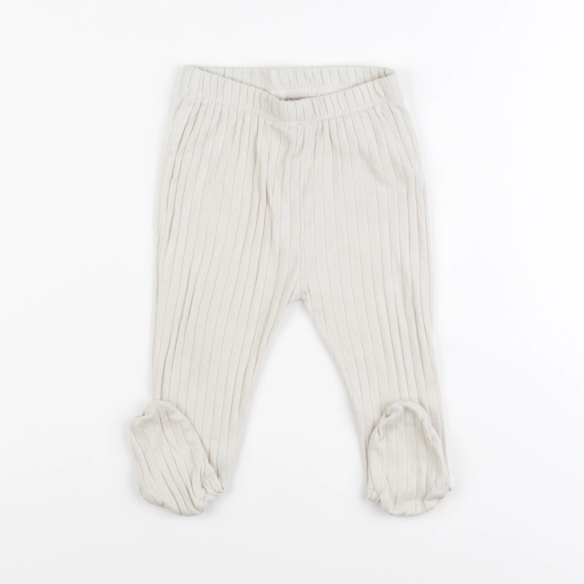 Vertbaudet - legging beige - 12 mois