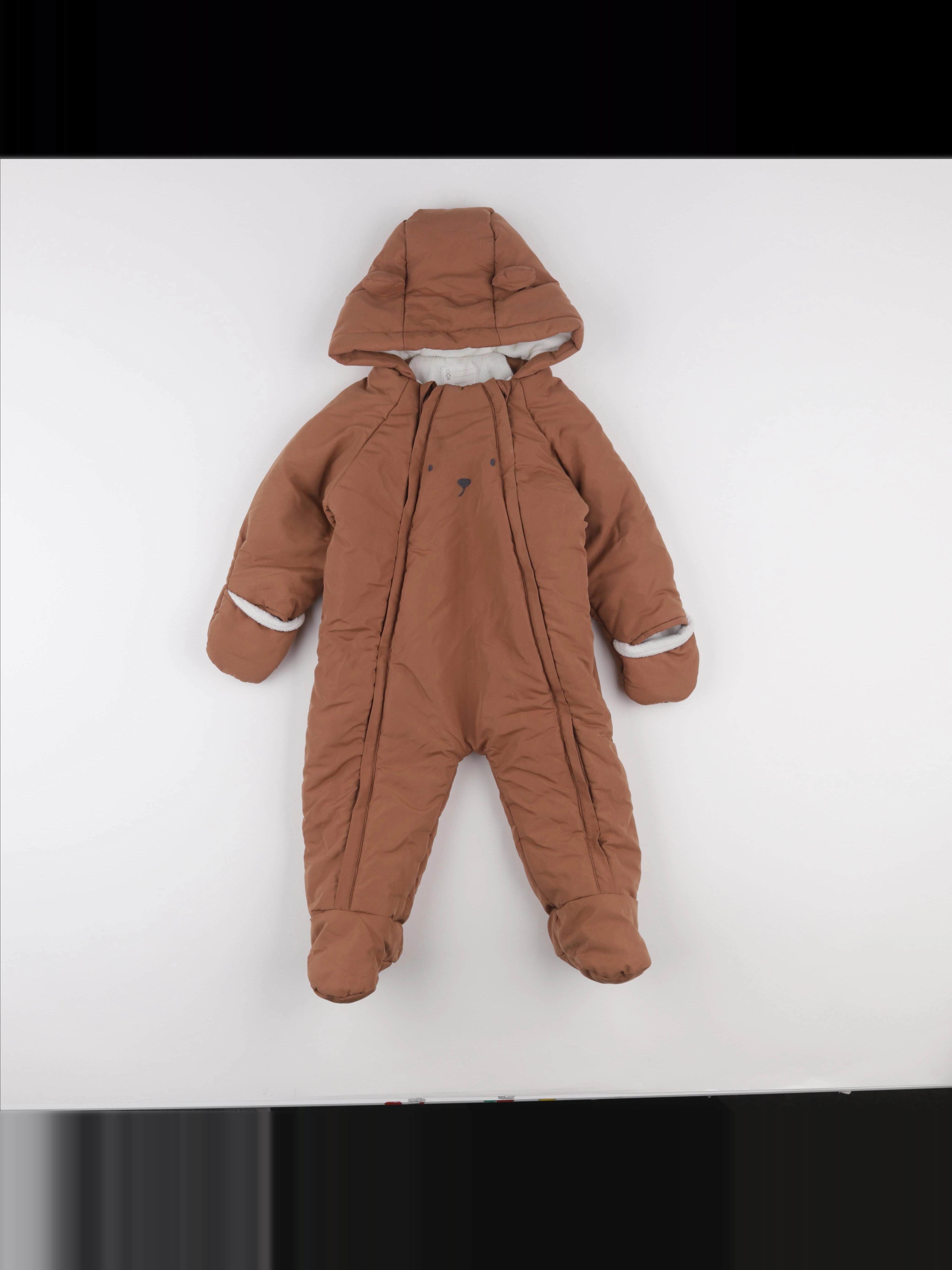 Vertbaudet - combi-pilote marron - 18 mois