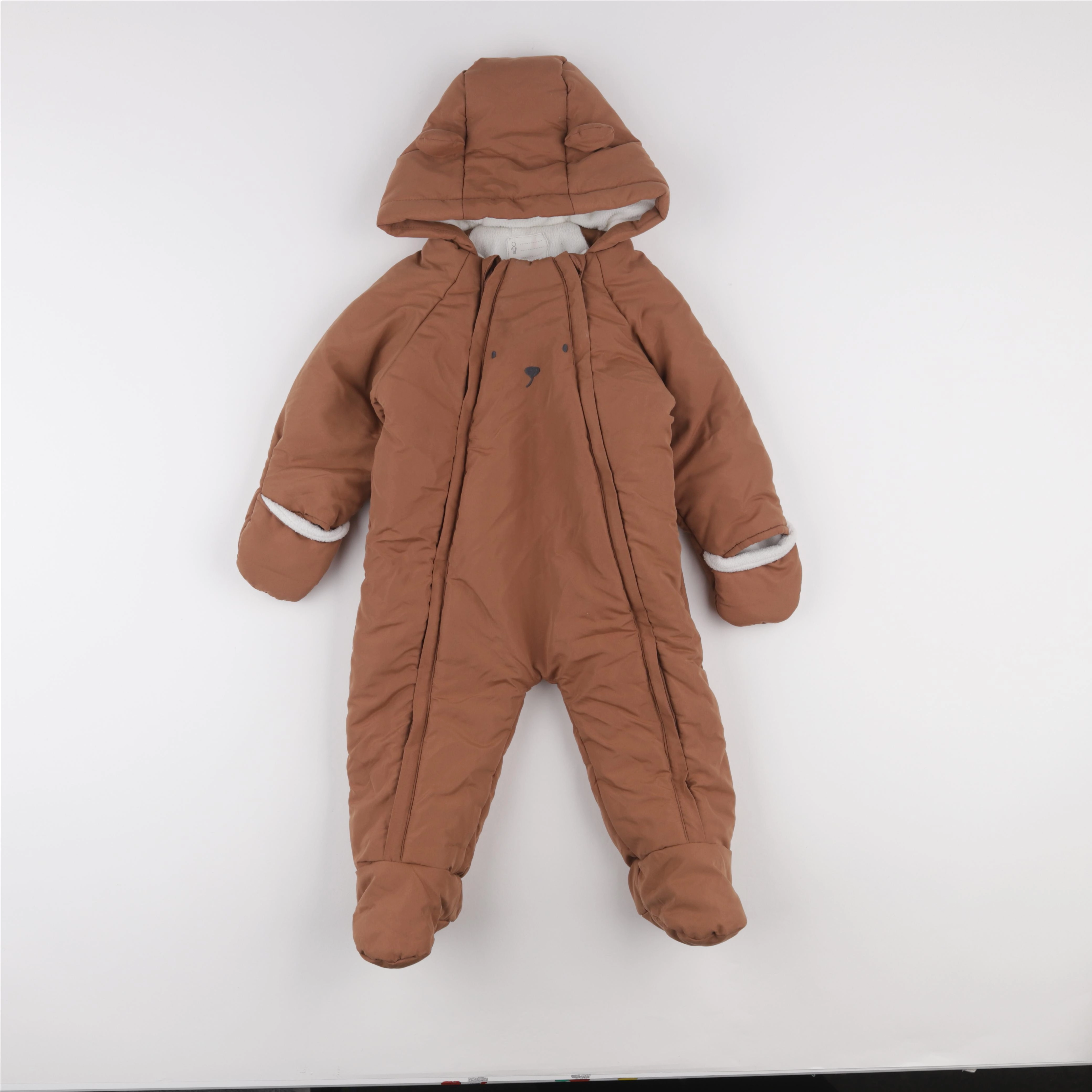 Vertbaudet - combi-pilote marron - 18 mois