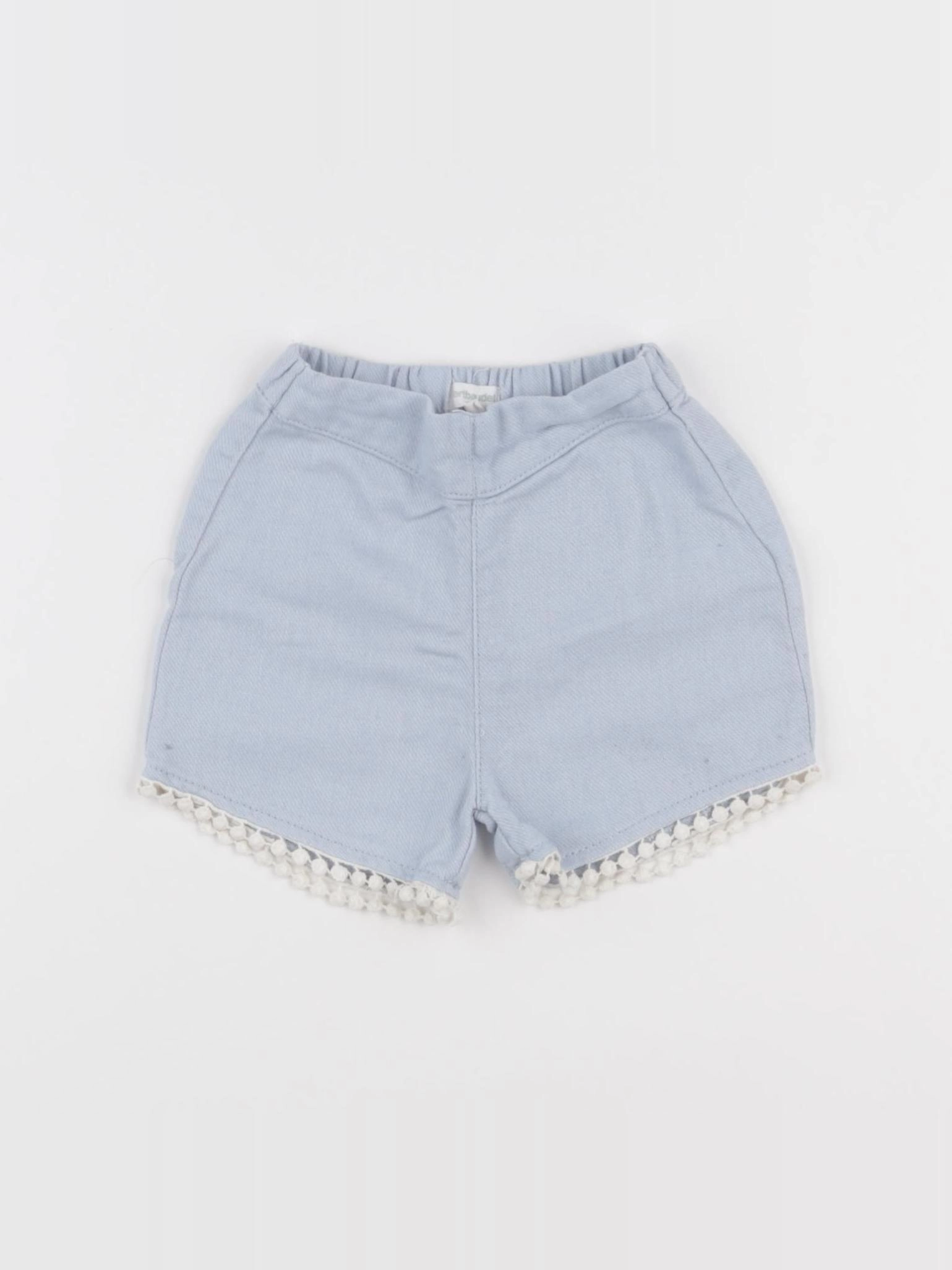 Vertbaudet - short bleu - 3 mois