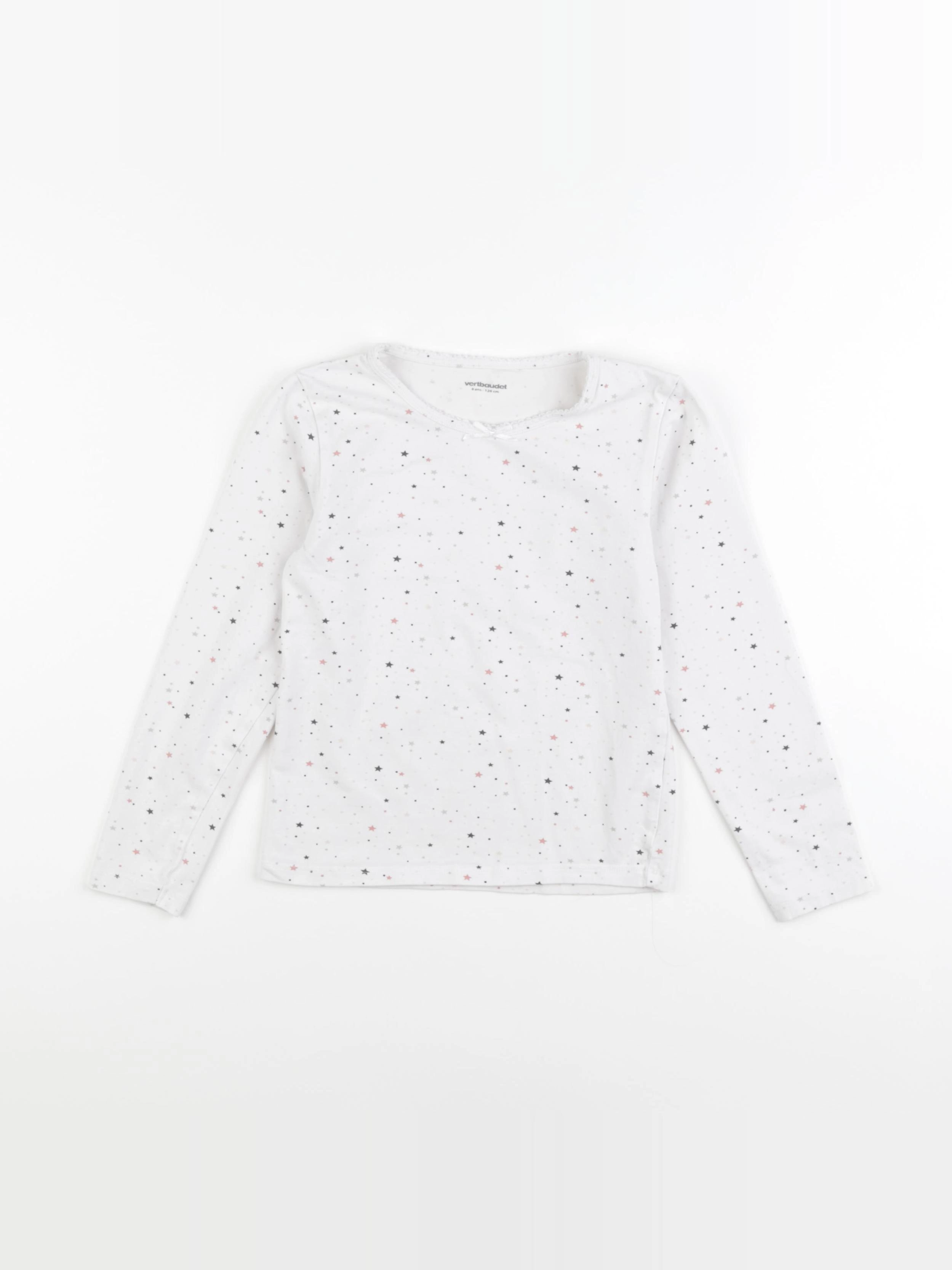 Vertbaudet - maillot de corps blanc - 8 ans