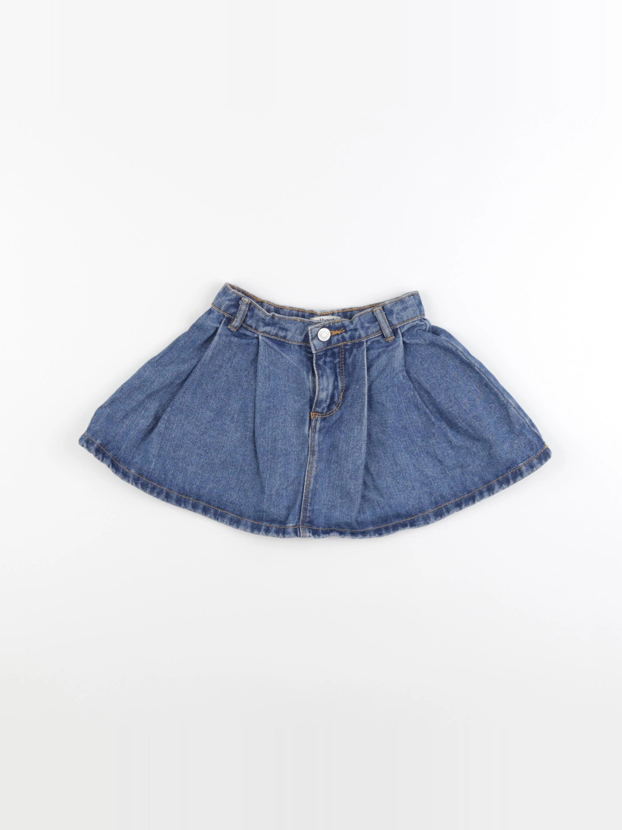 Vertbaudet - jupe bleu - 2 ans