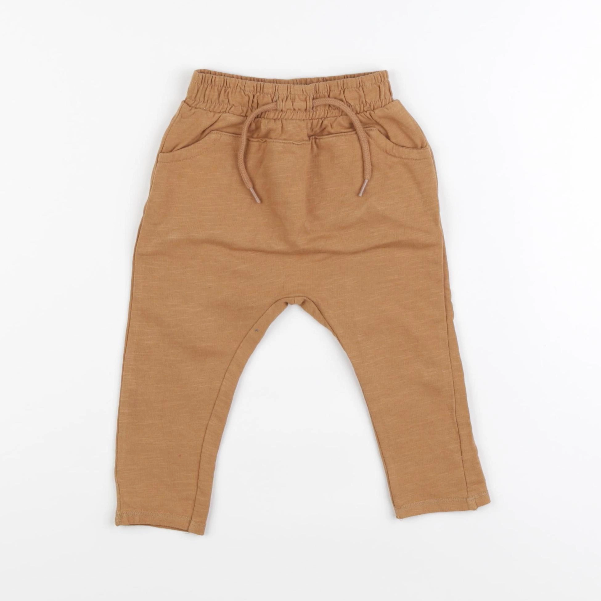 Vertbaudet - jogging marron - 6 mois