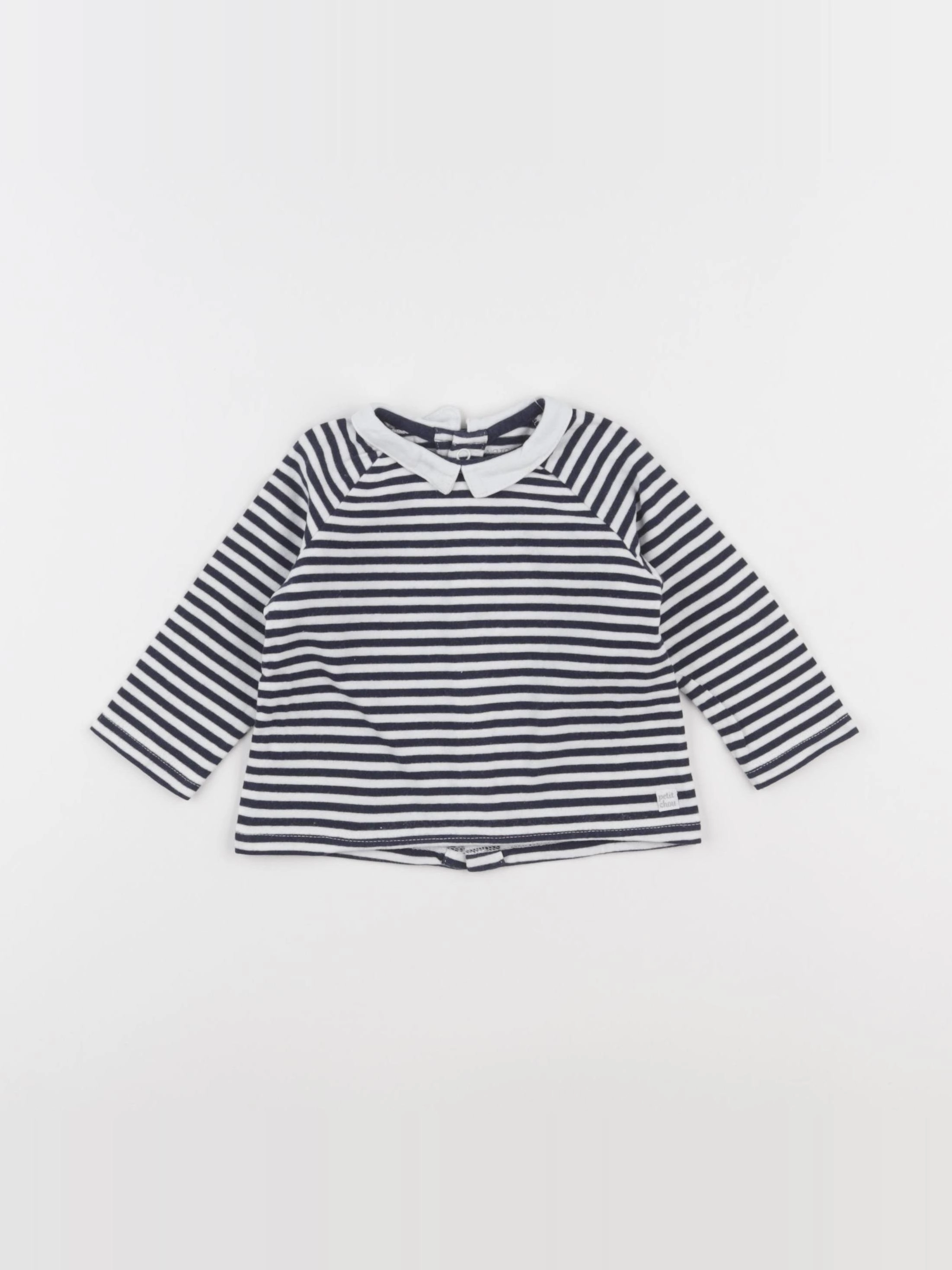 Natalys - tee-shirt bleu - 6 mois