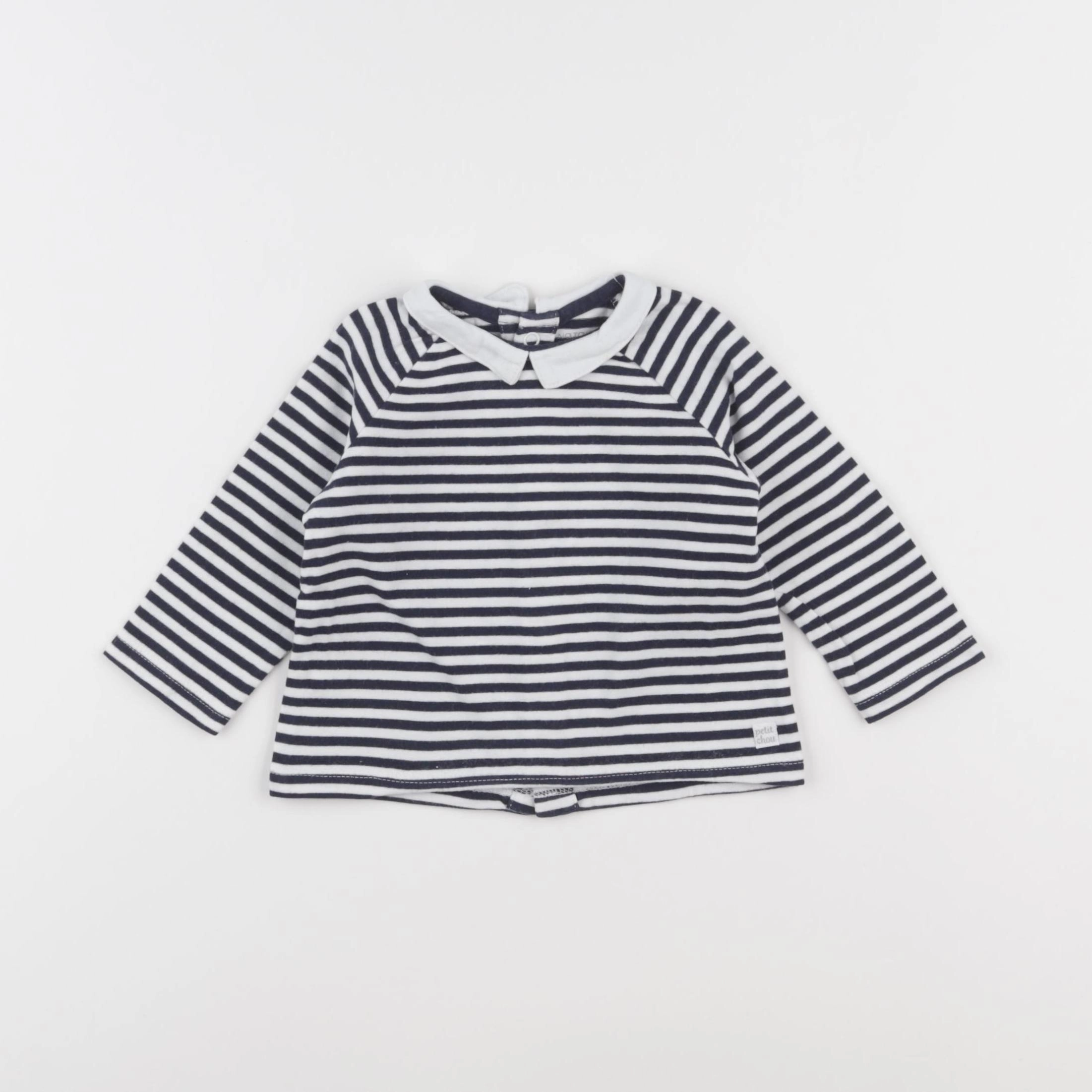 Natalys - tee-shirt bleu - 6 mois