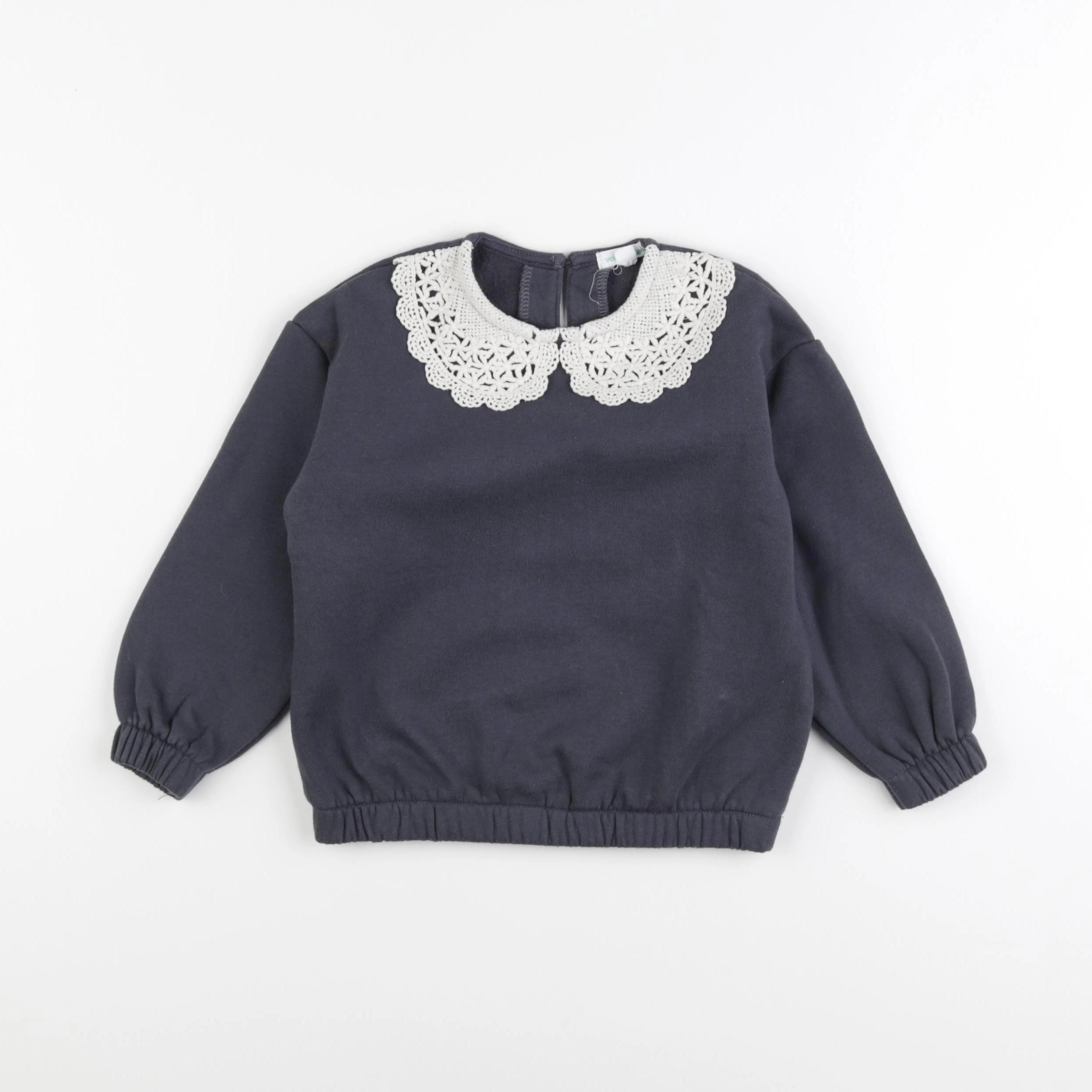 Vertbaudet - sweat gris - 5 ans