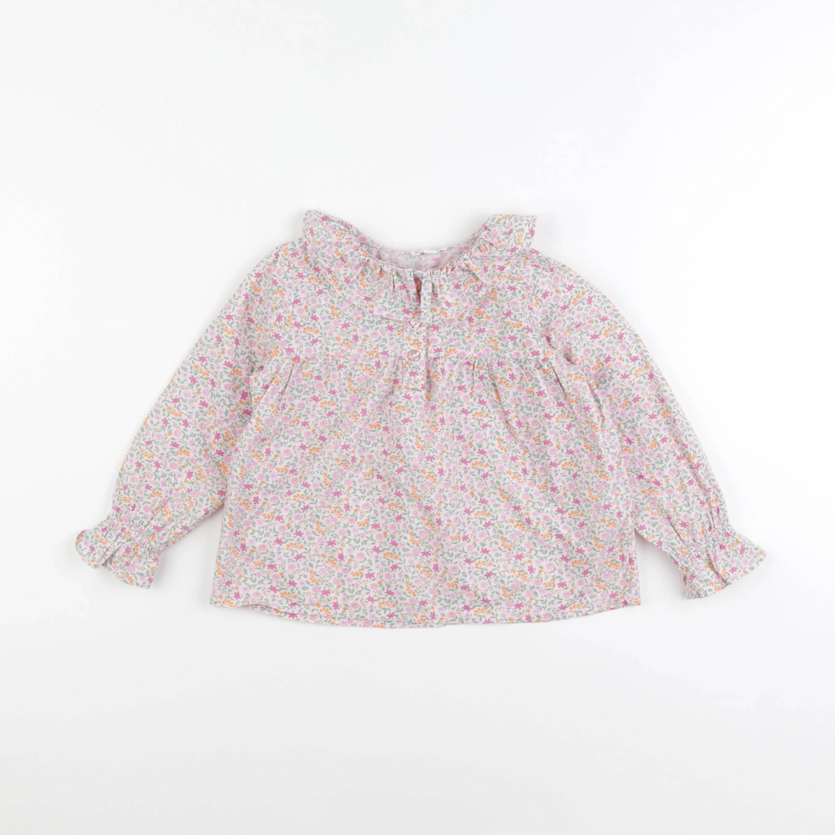 Vertbaudet - blouse multicolore - 4 ans