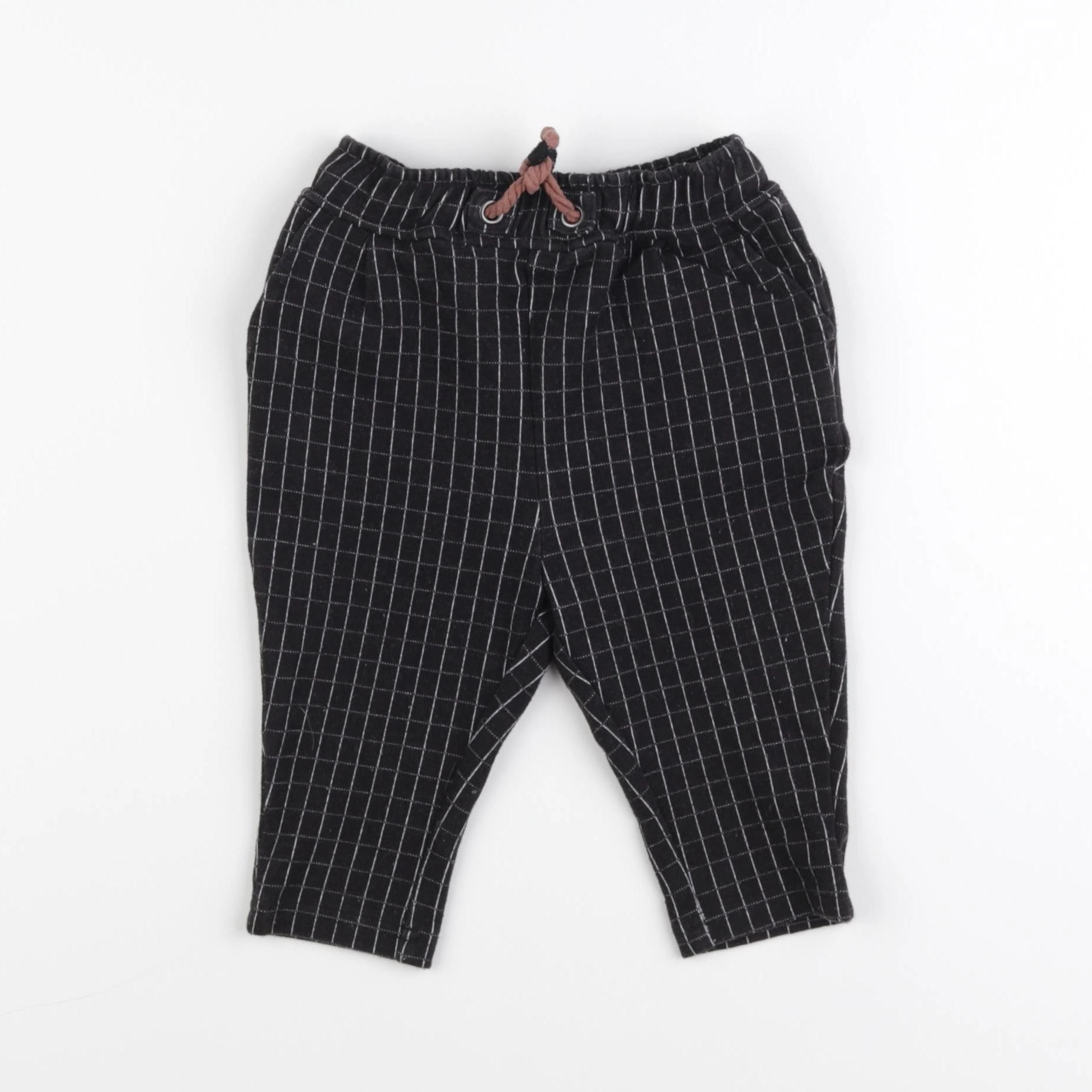 Vertbaudet - pantalon noir - 9 mois