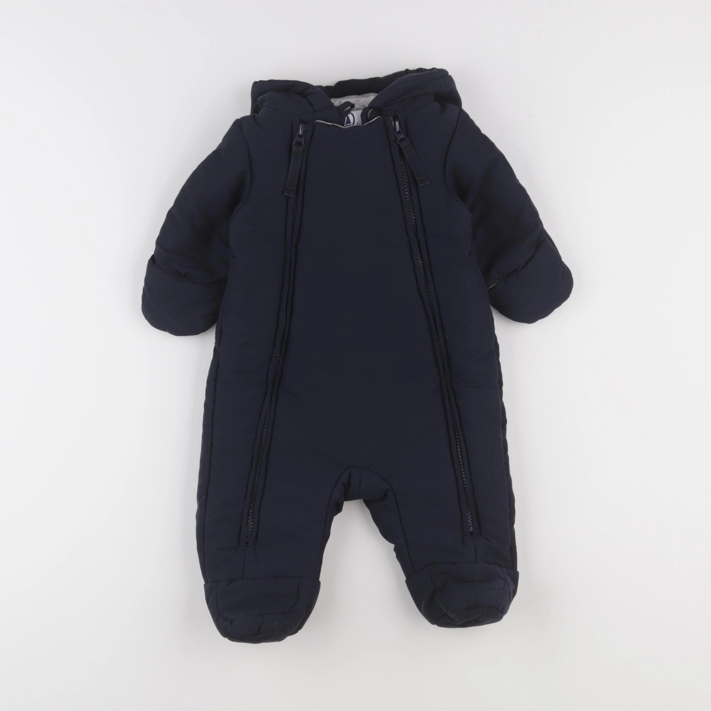 Petit Bateau - combi-pilote bleu - 3 mois