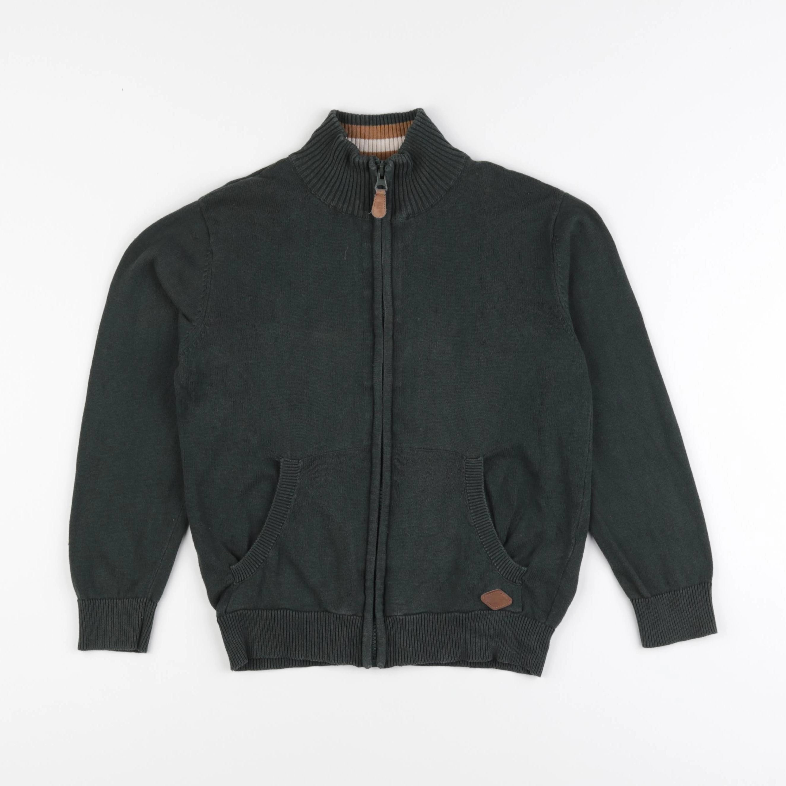 Vertbaudet - gilet vert - 10 ans