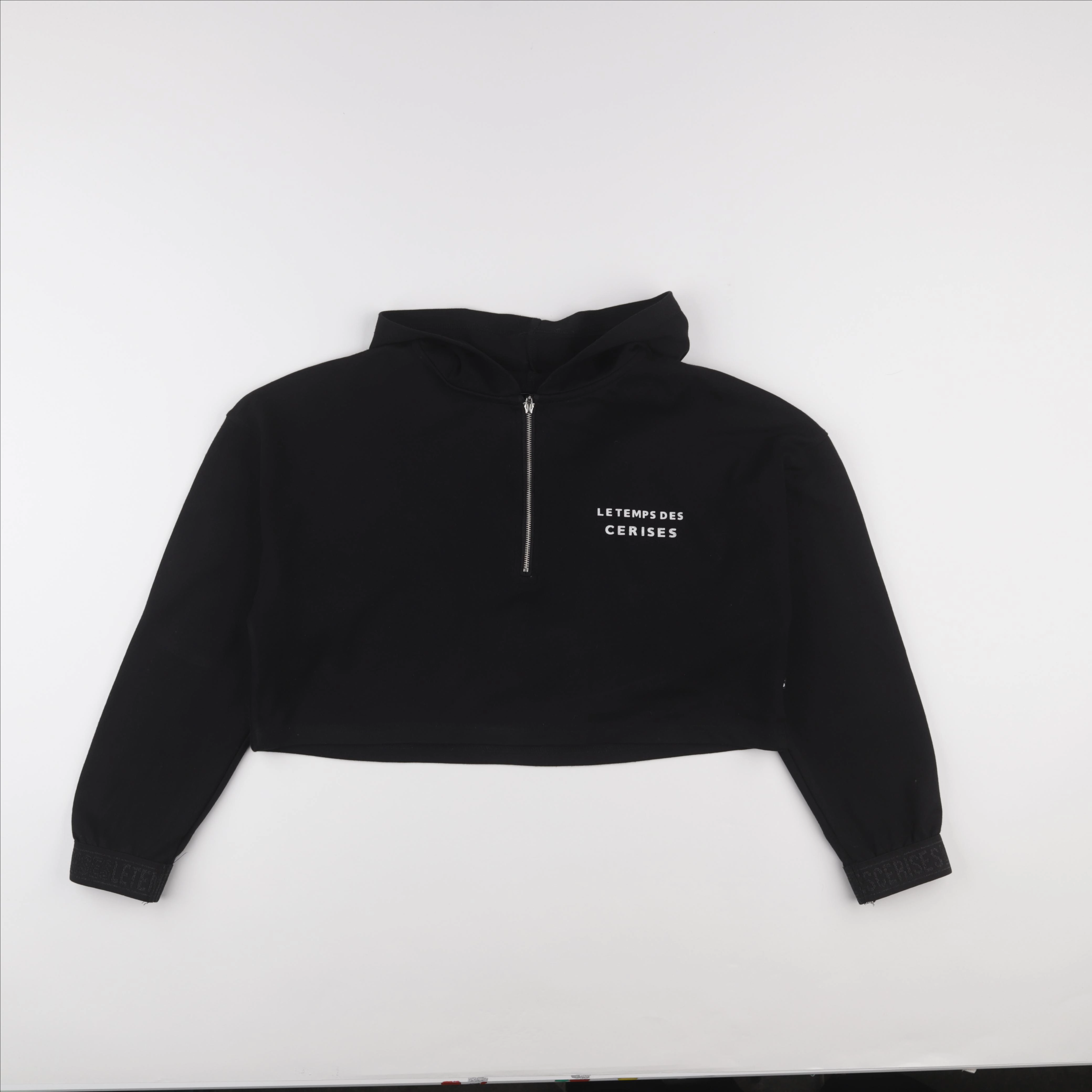 Le temps des cerises  - sweat noir - 16 ans
