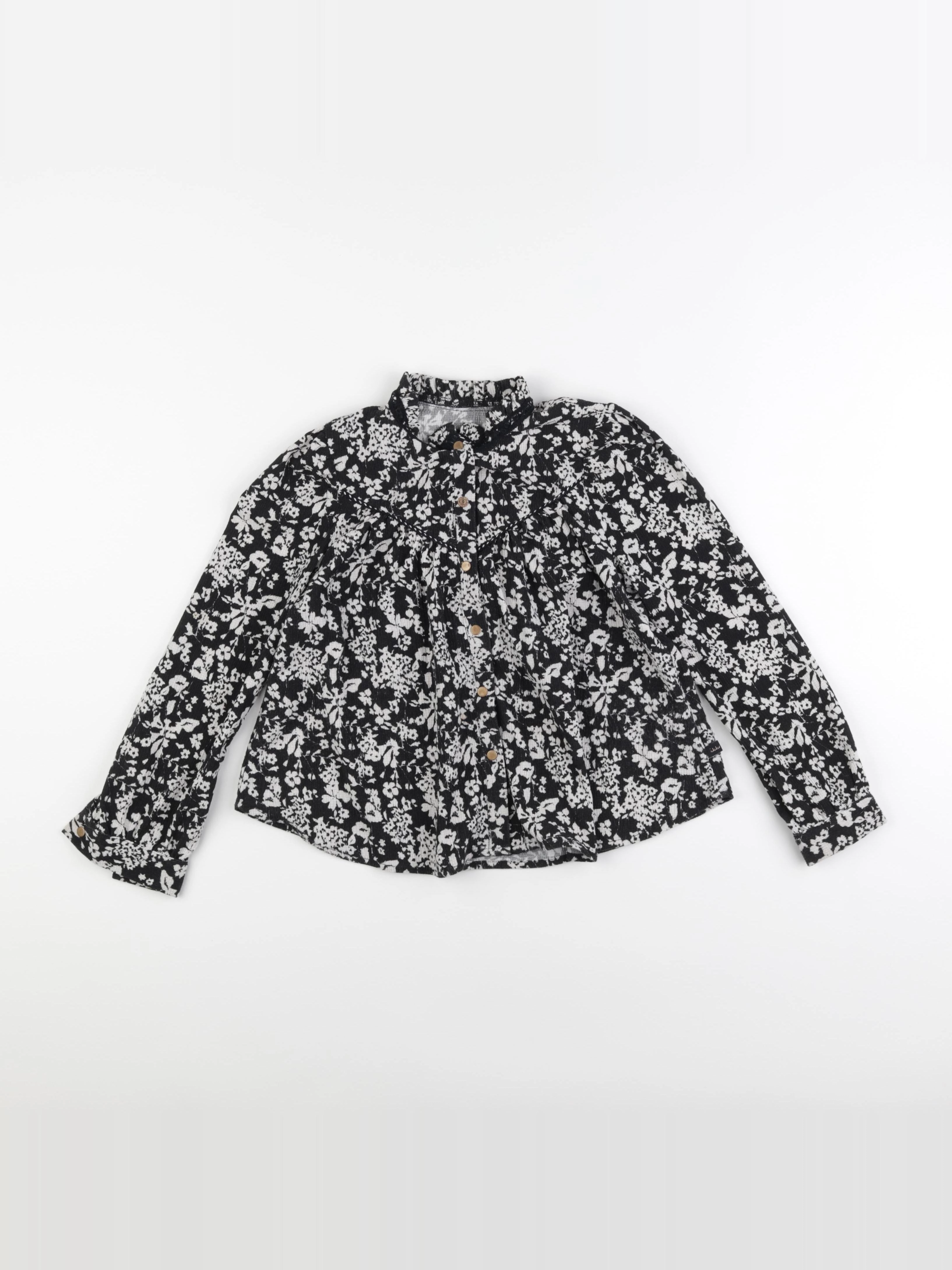 IKKS - blouse blanc, noir - 8 ans