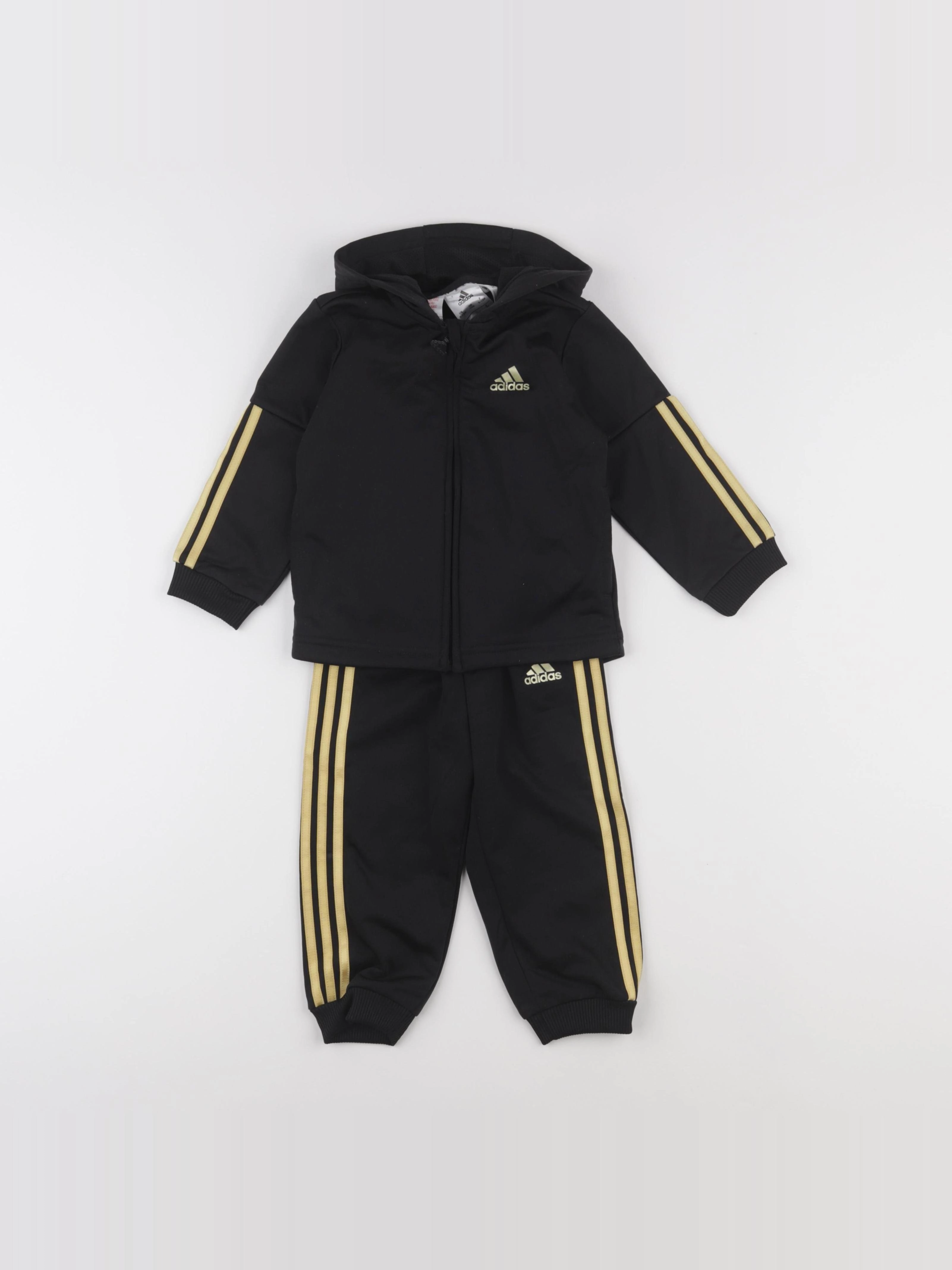 Adidas - ensemble noir - 9/12 mois