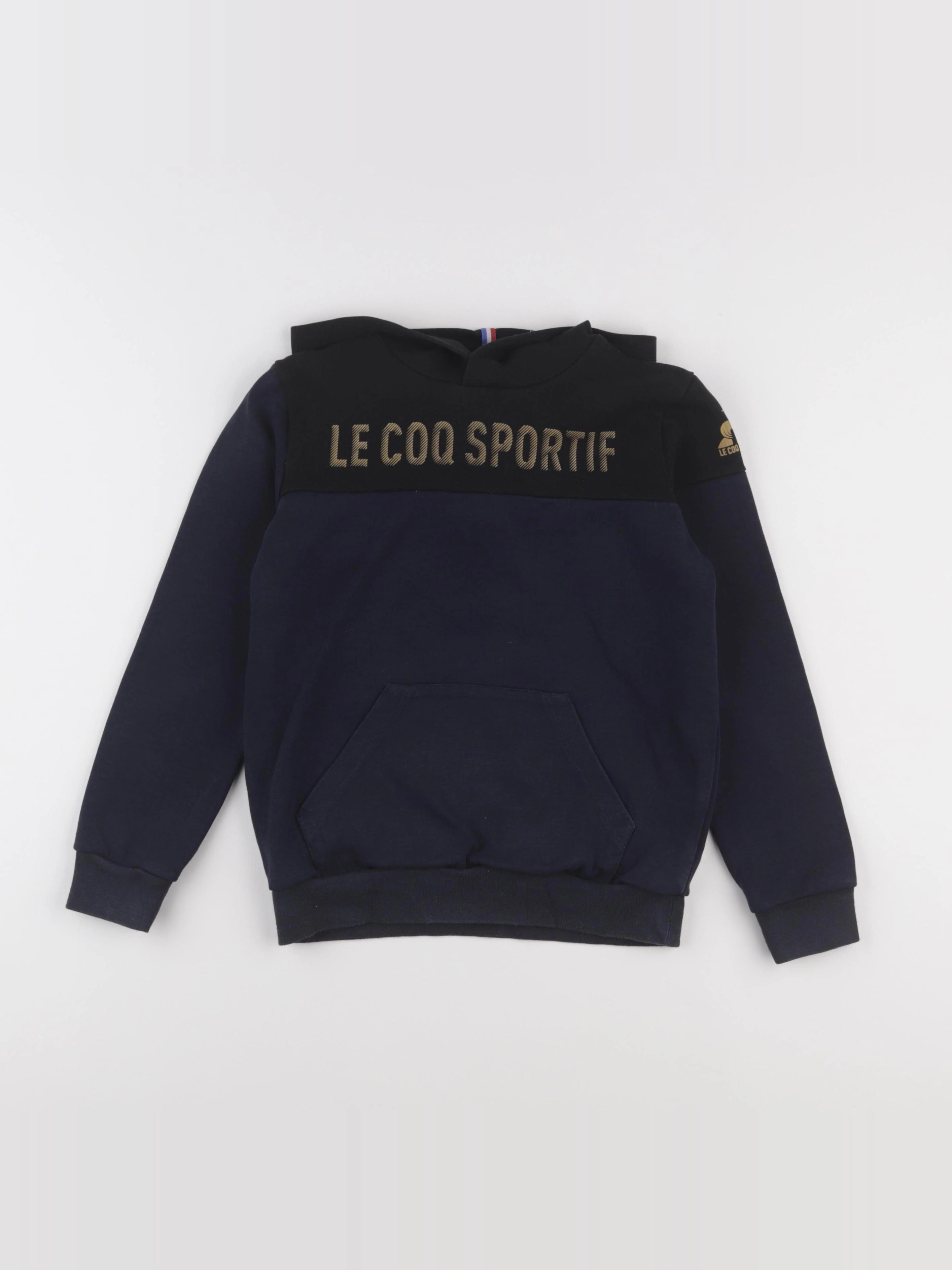 Le Coq Sportif - sweat noir - 8 ans
