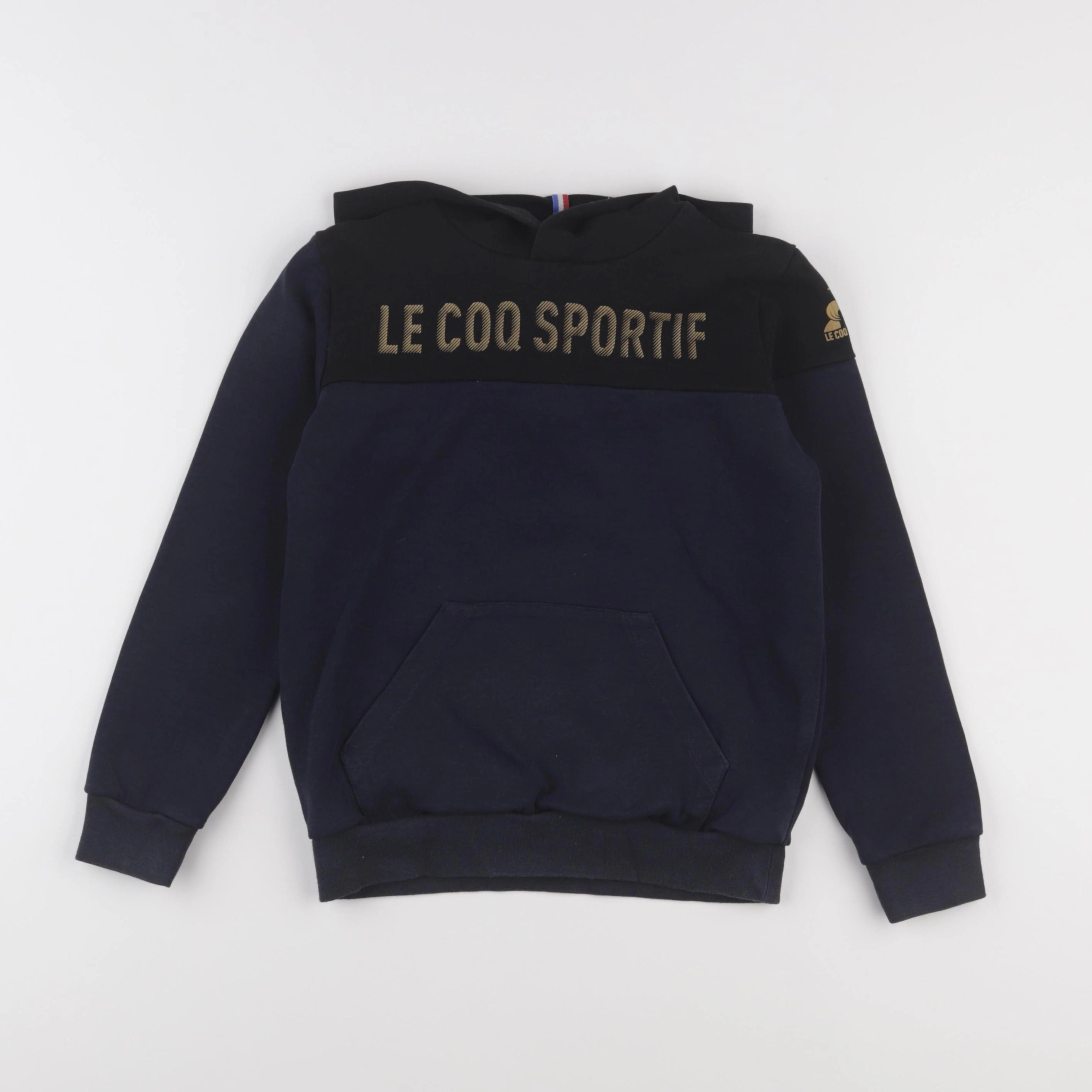 Le Coq Sportif - sweat noir - 8 ans