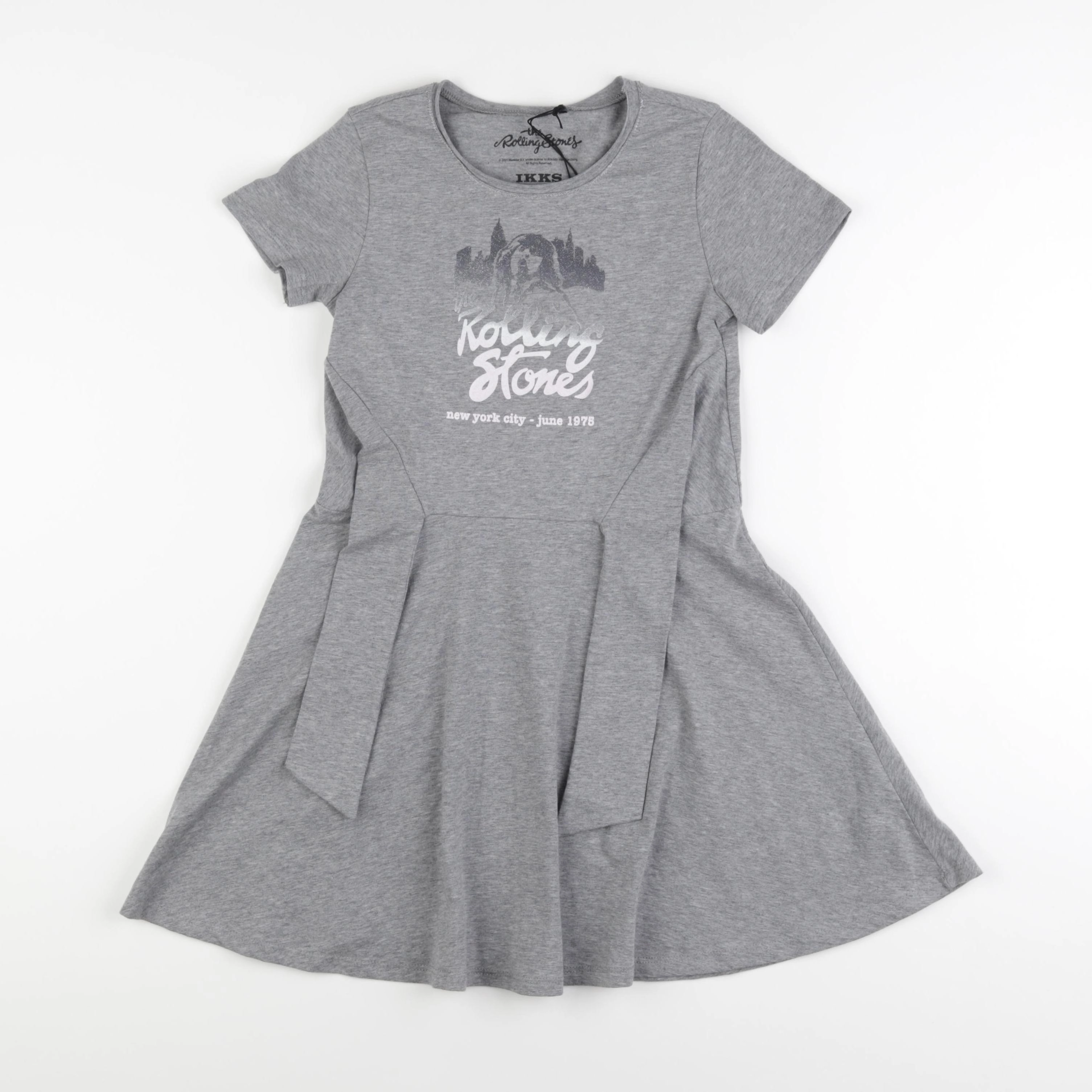 IKKS - robe gris - 8 ans
