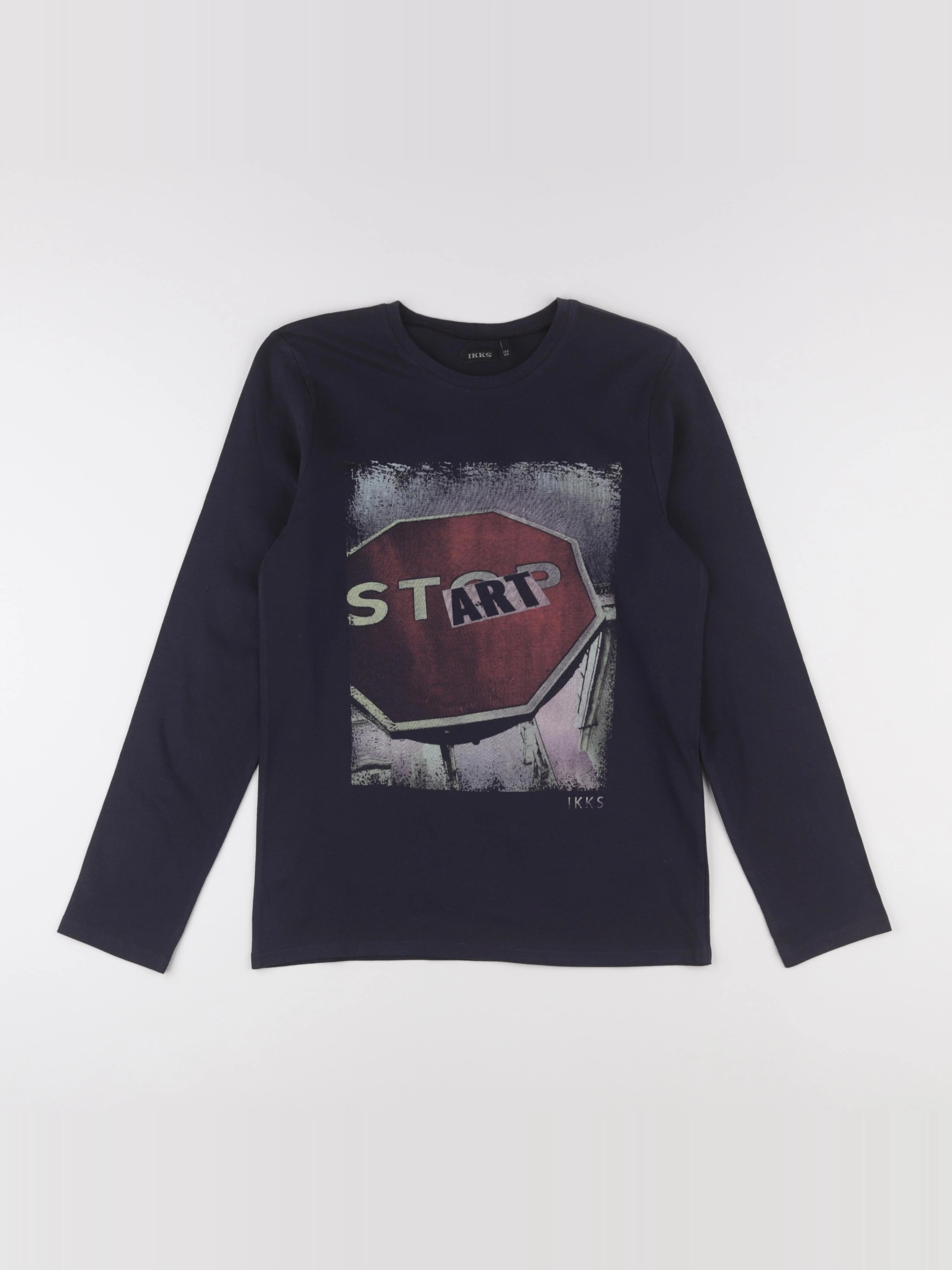 IKKS - tee-shirt noir - 14 ans