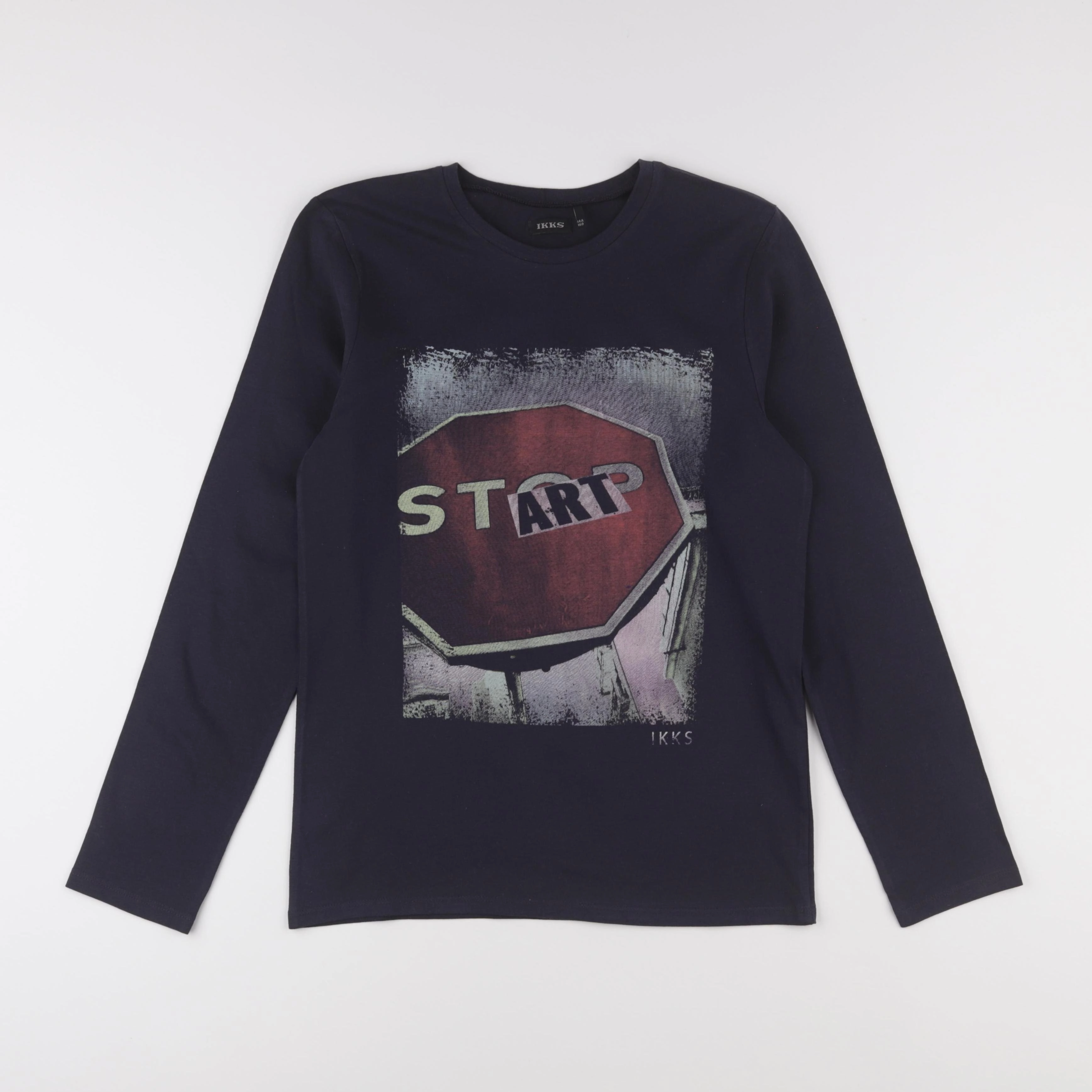 IKKS - tee-shirt noir - 14 ans
