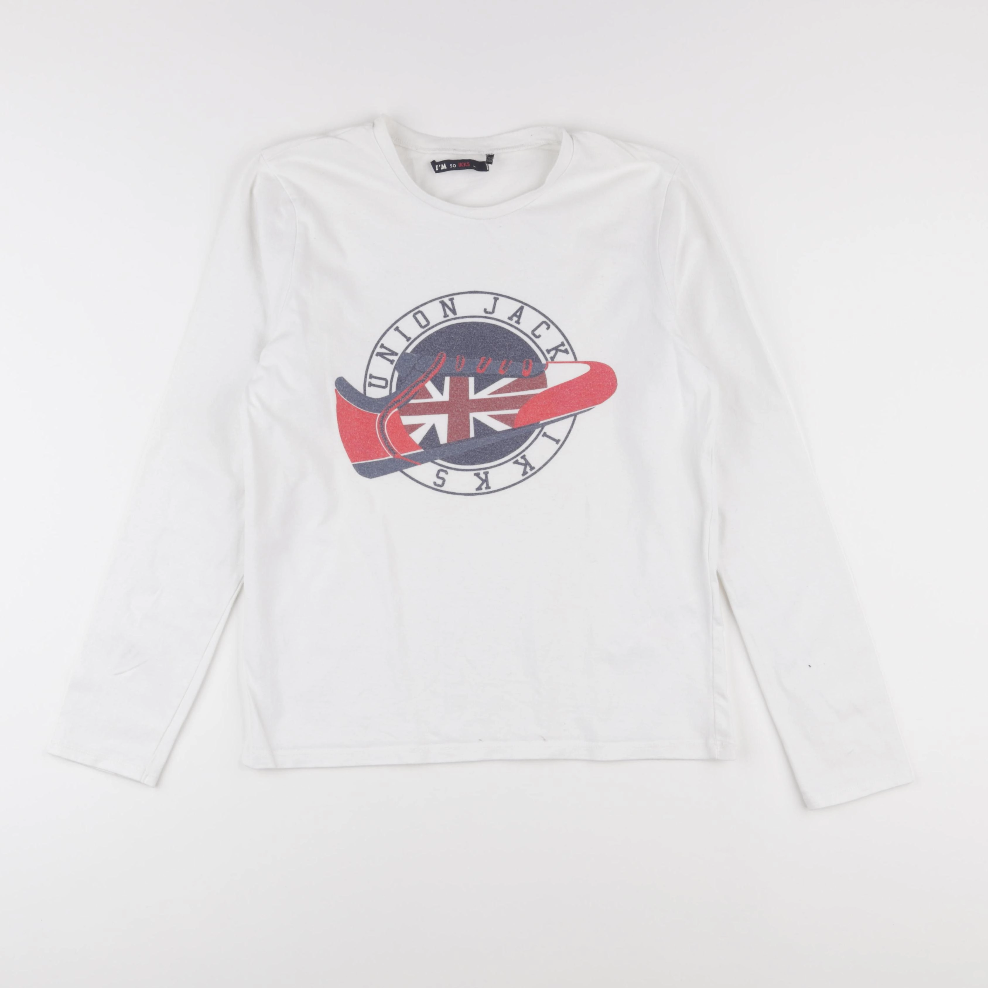 IKKS - tee-shirt blanc - 14 ans