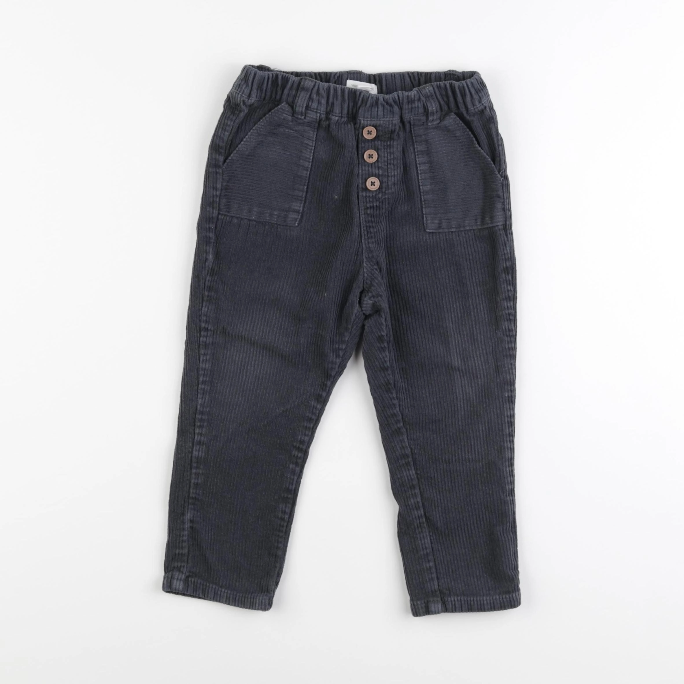 Vertbaudet - pantalon bleu - 36 mois
