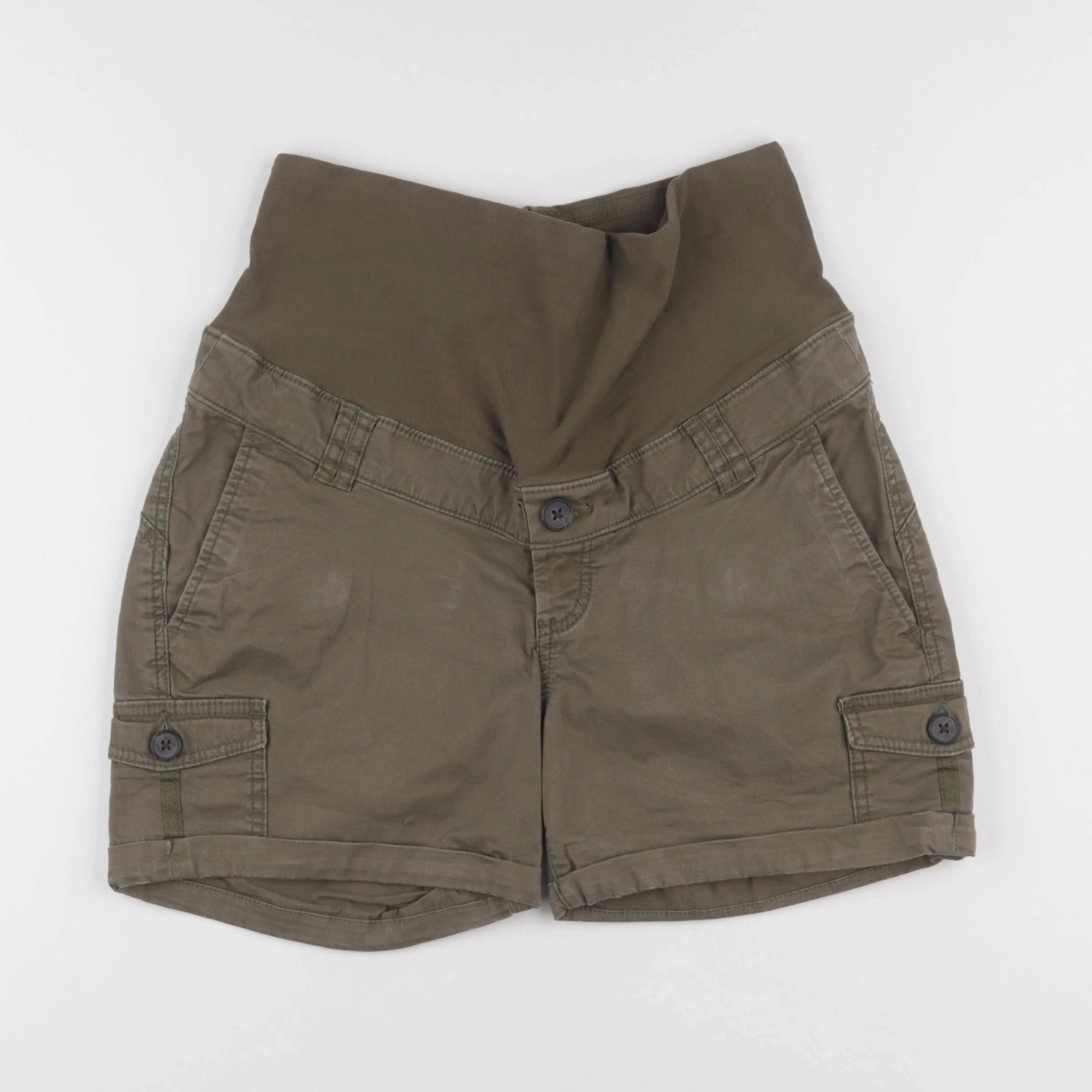 H&M - short grossesse vert - 38