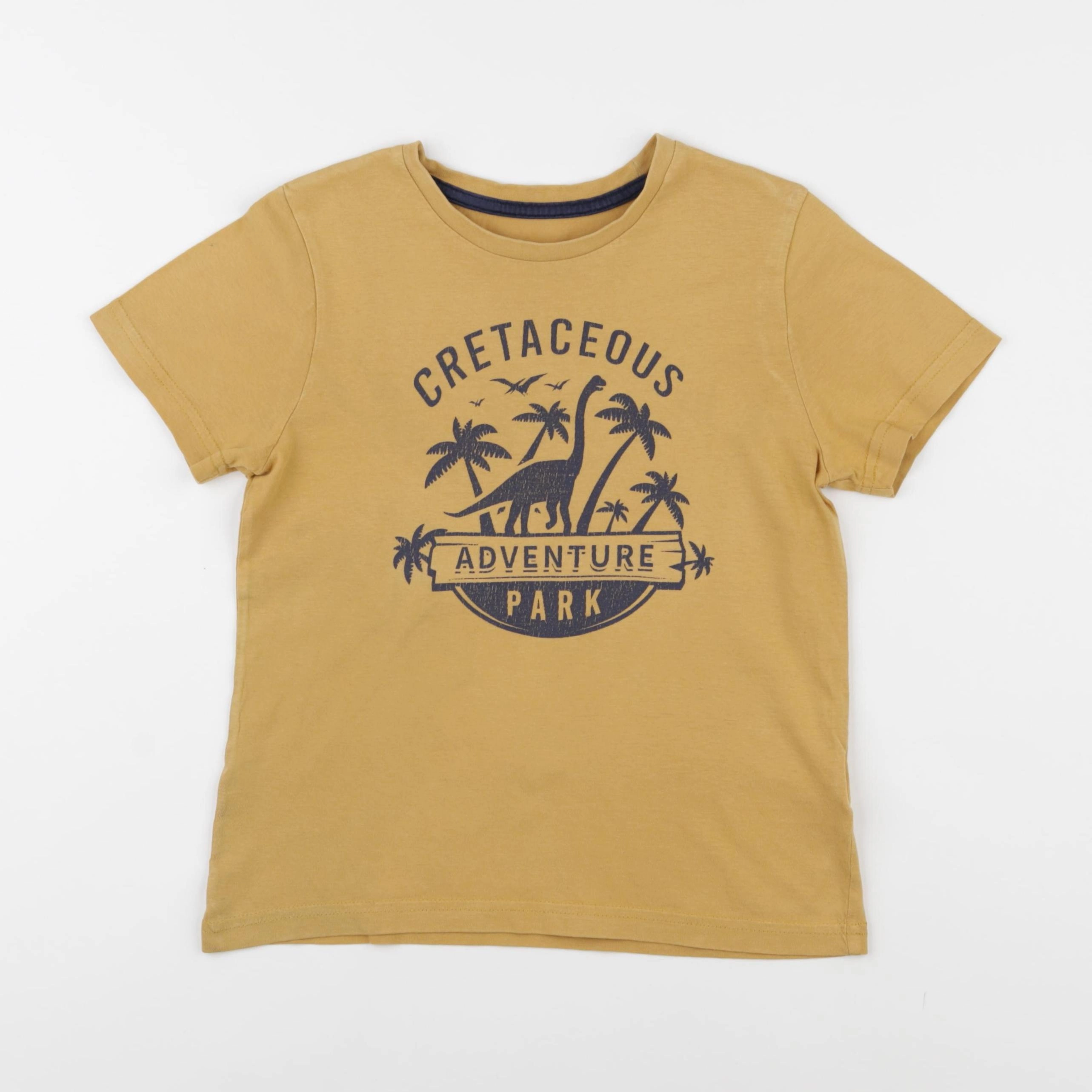 Vertbaudet - tee-shirt jaune - 8 ans