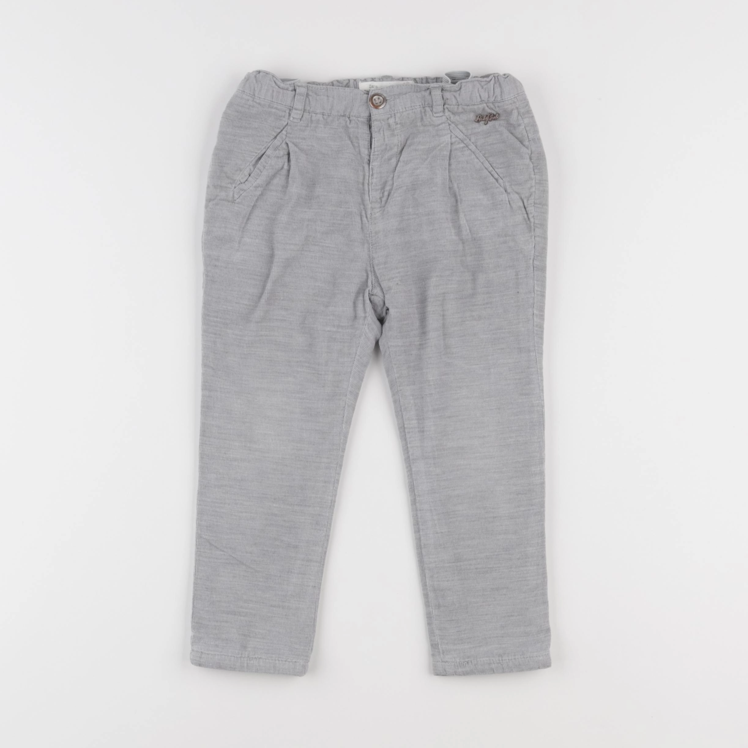 Zara - pantalon gris - 2/3 ans