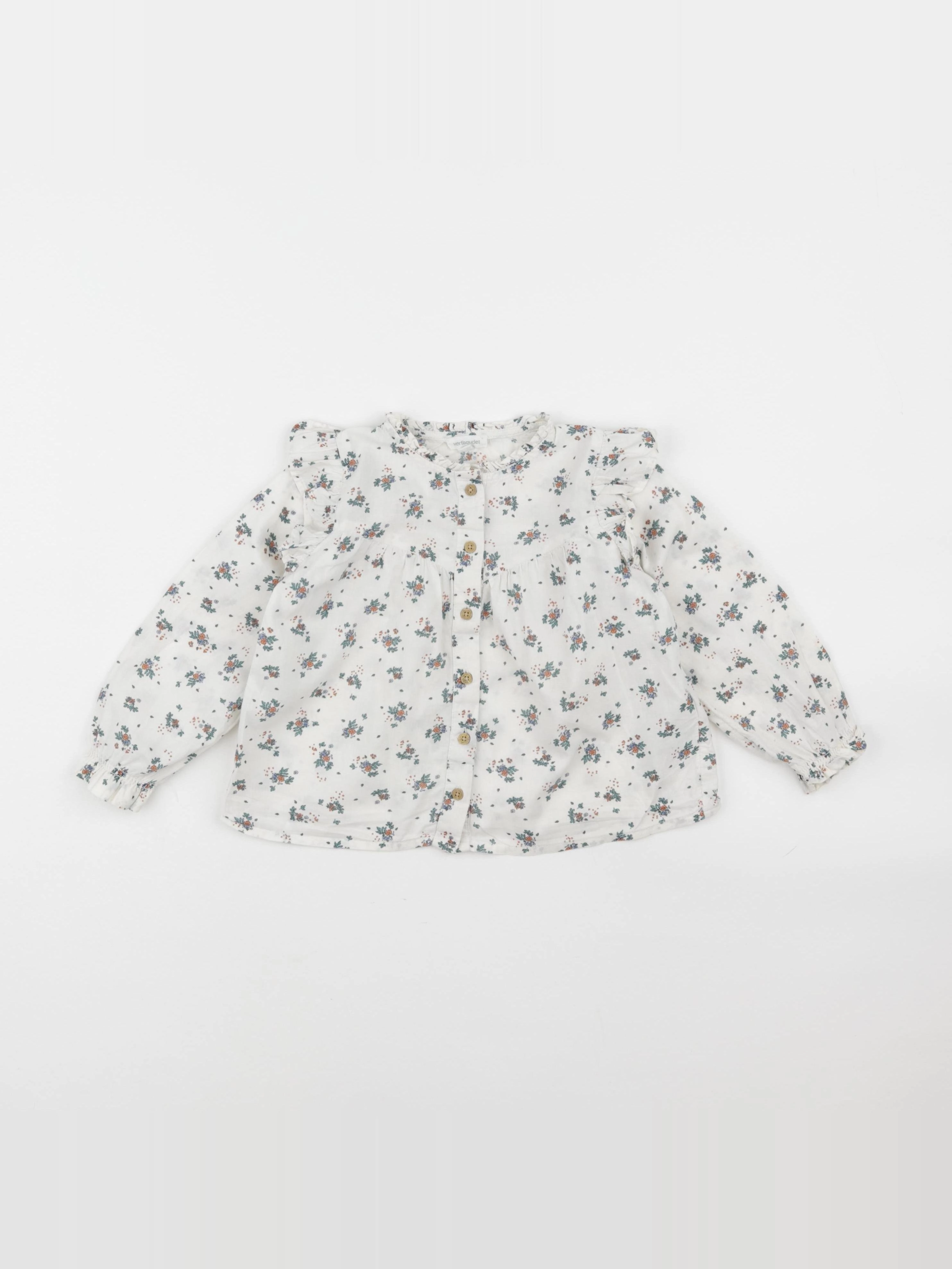 Vertbaudet - blouse beige - 2 ans