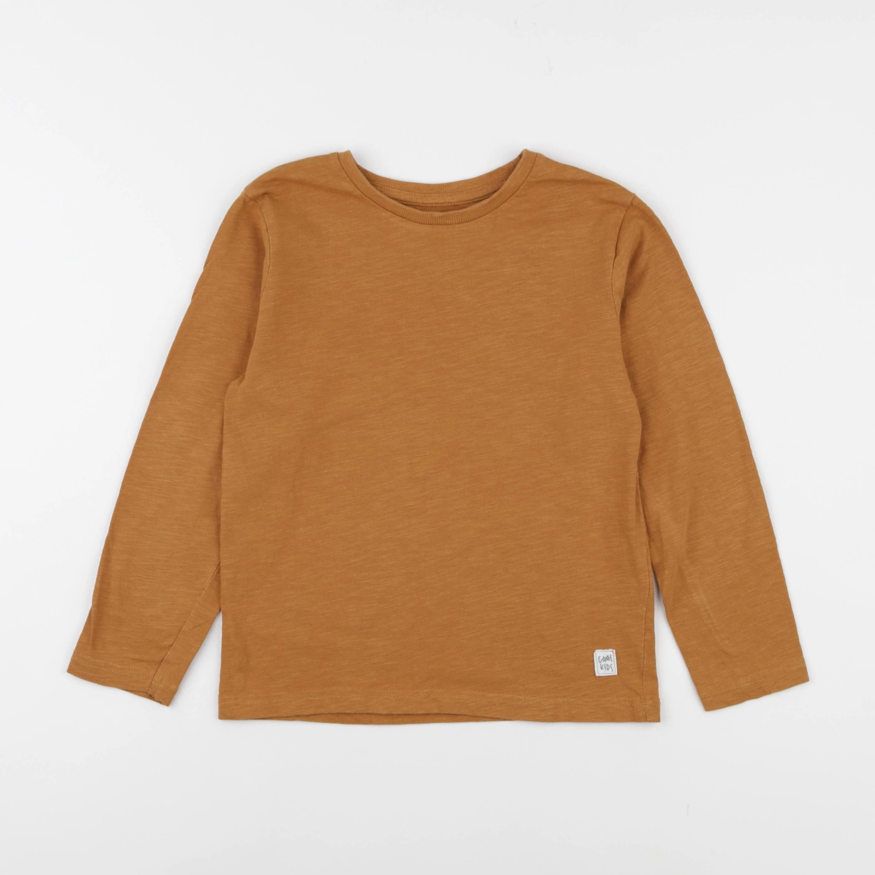 Vertbaudet - tee-shirt marron - 8 ans