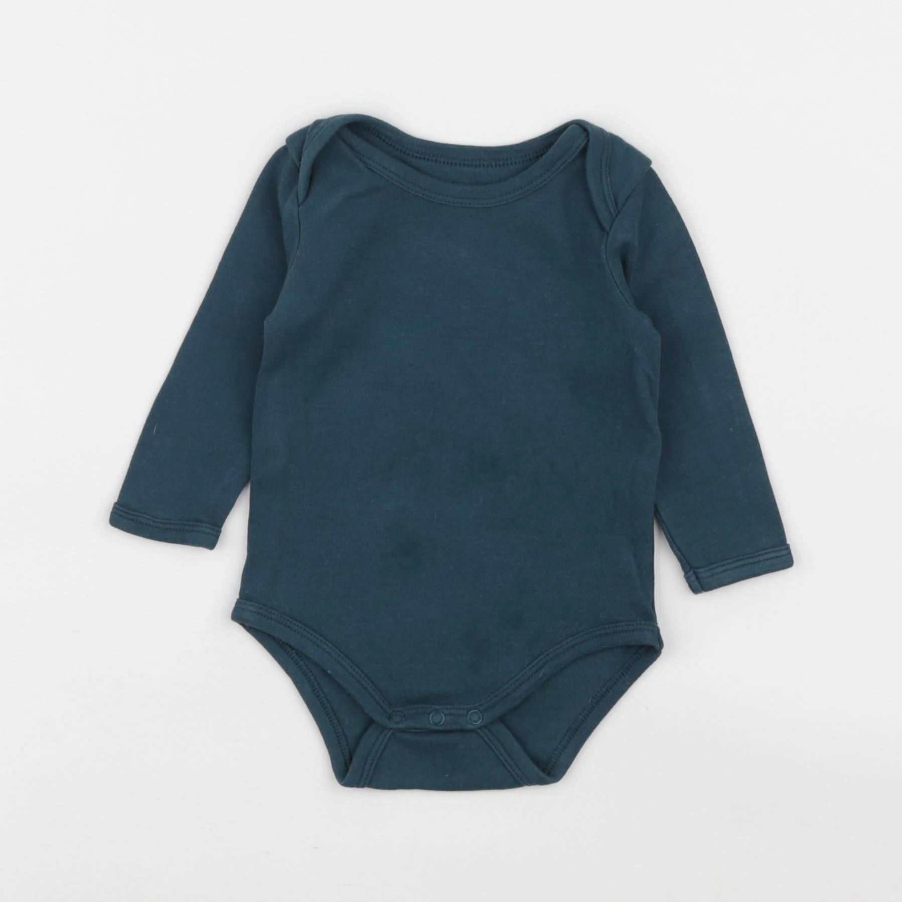 Vertbaudet - body bleu - 6 mois